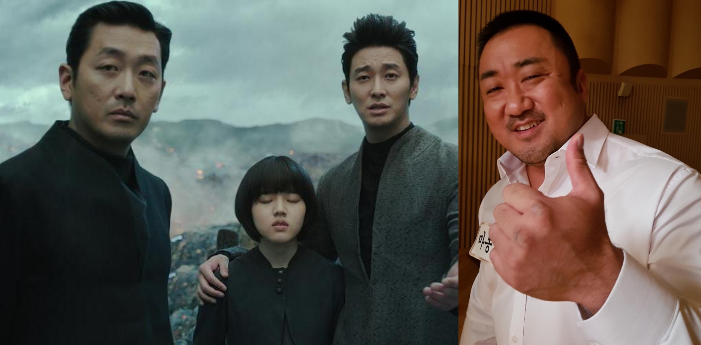 《與神同行：最終審判》確定在8月8日父親節全台上映，馬東石飾演的家神有精采演出。（合成圖片，左為采昌國際多媒體提供，右翻攝馬東石IG）