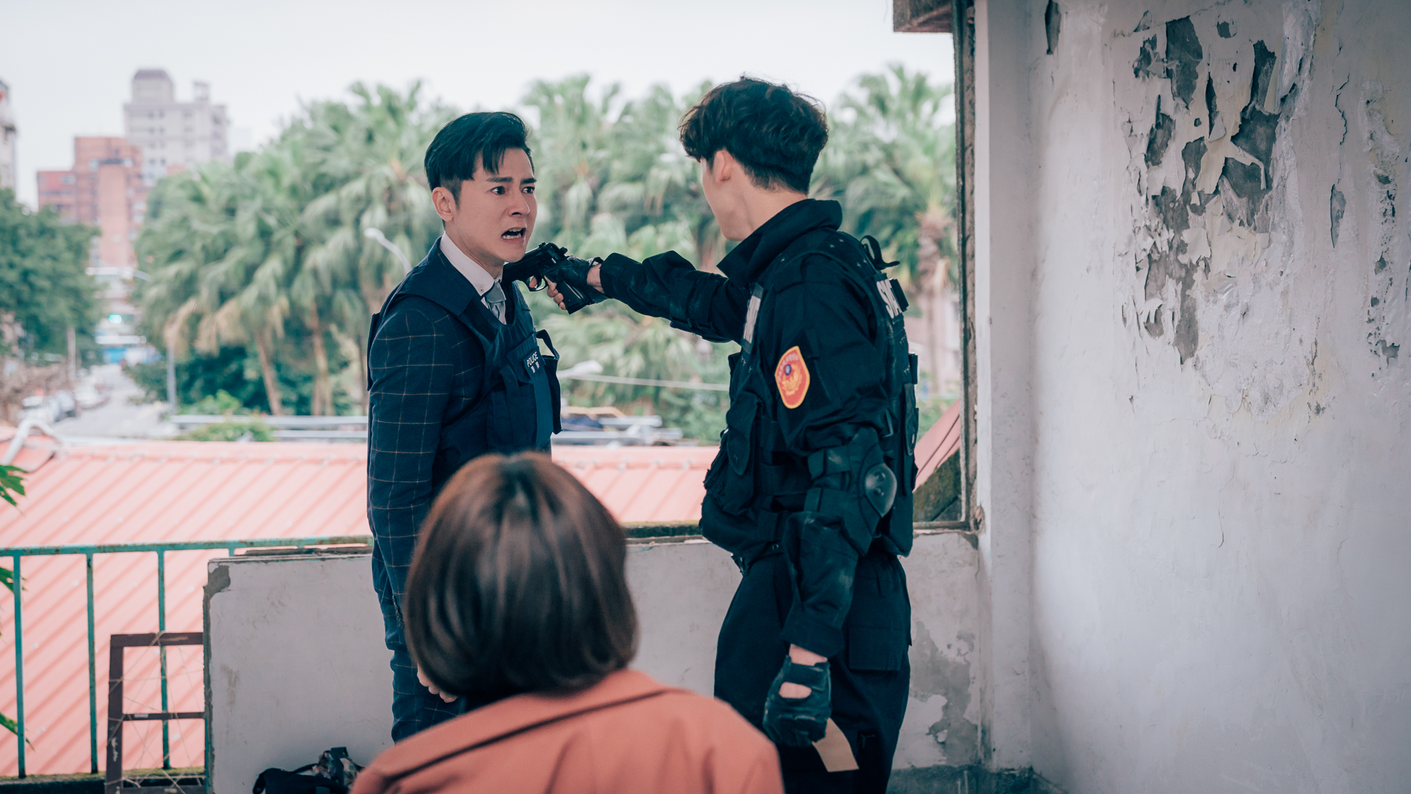 李國毅和許光漢正面開戰。（歐銻銻娛樂提供）