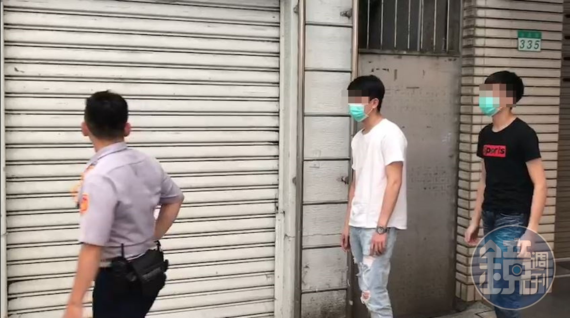陳男昨遭5名惡煞攻擊，警方已將余姓、江姓及洪姓3名涉案人帶回。（信義分局提供）