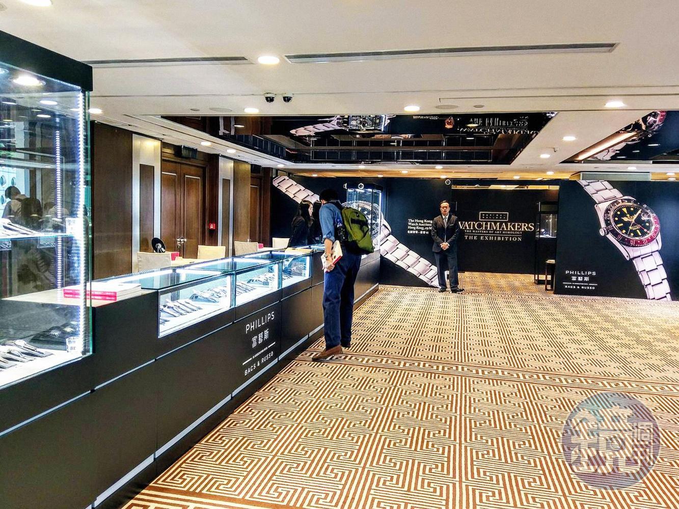 獨立品牌越來越受重視，香港預展後方區塊為「Watchmakers：The Master of Art Horology」的展示空間，展出多名獨立製錶師的重要作品。