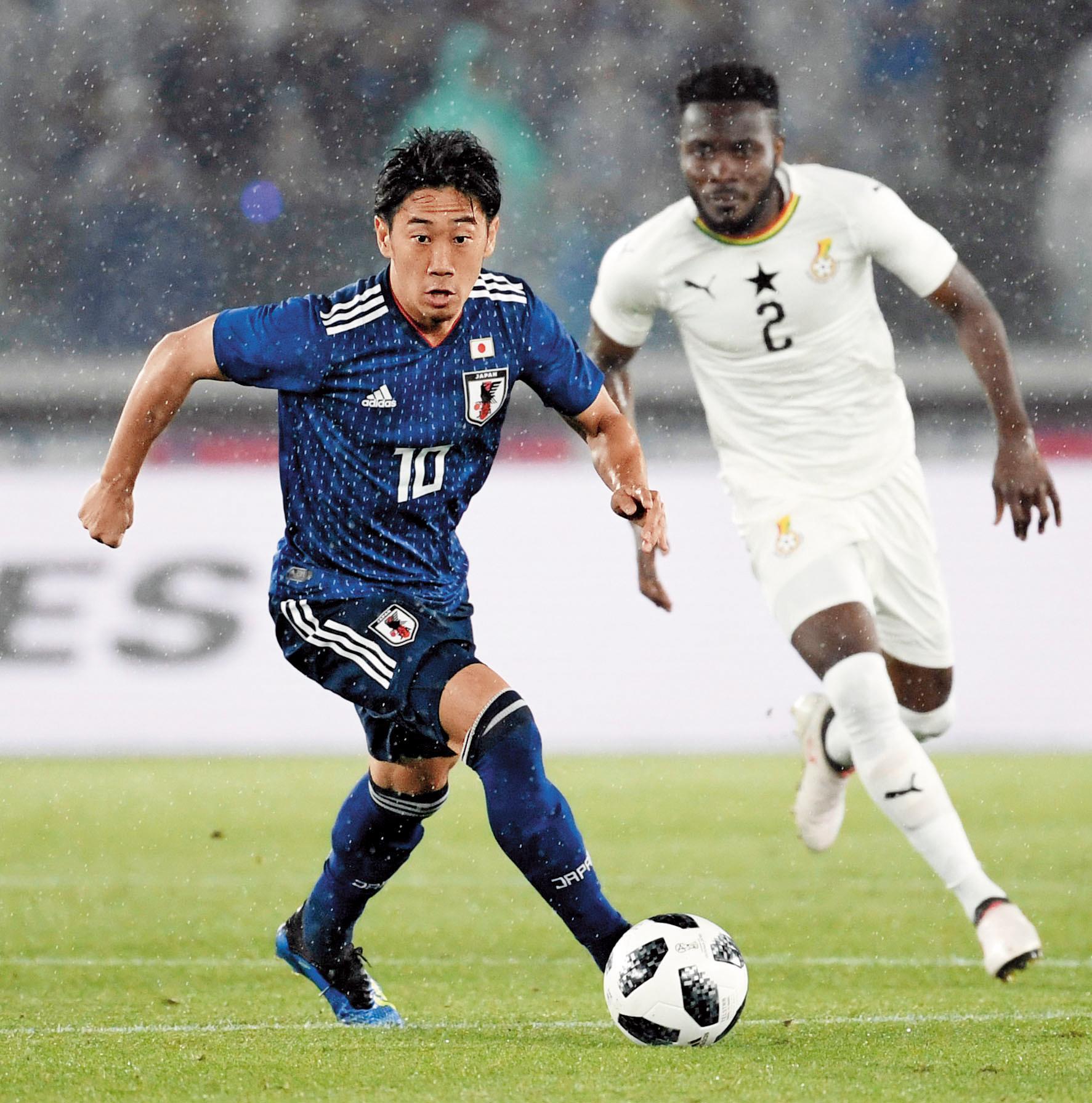 香川真司（左）。（東方IC）