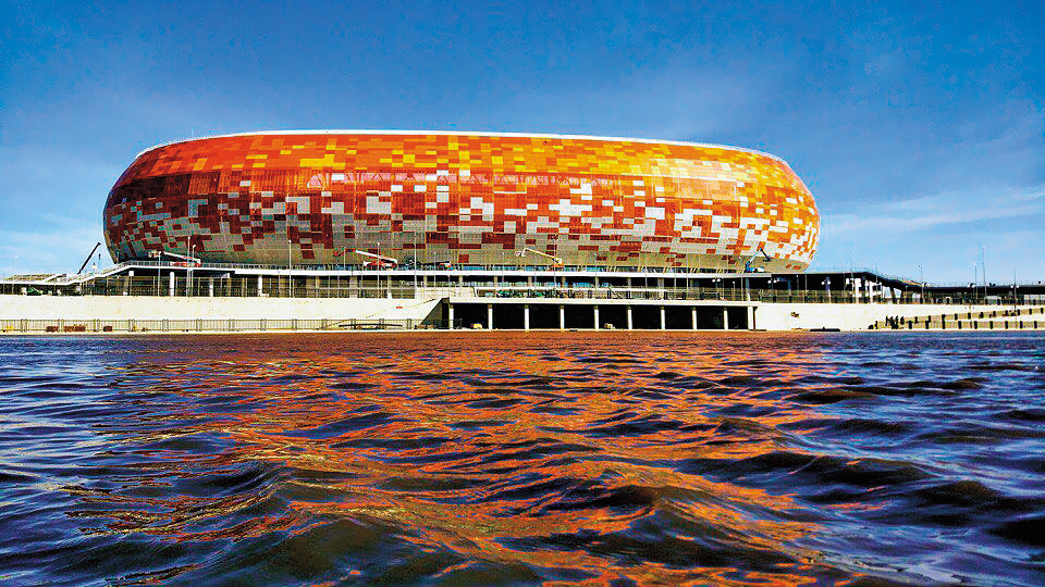 莫爾多維亞競技場 Mordovia Arena(翻攝自WIKIMEDIA)