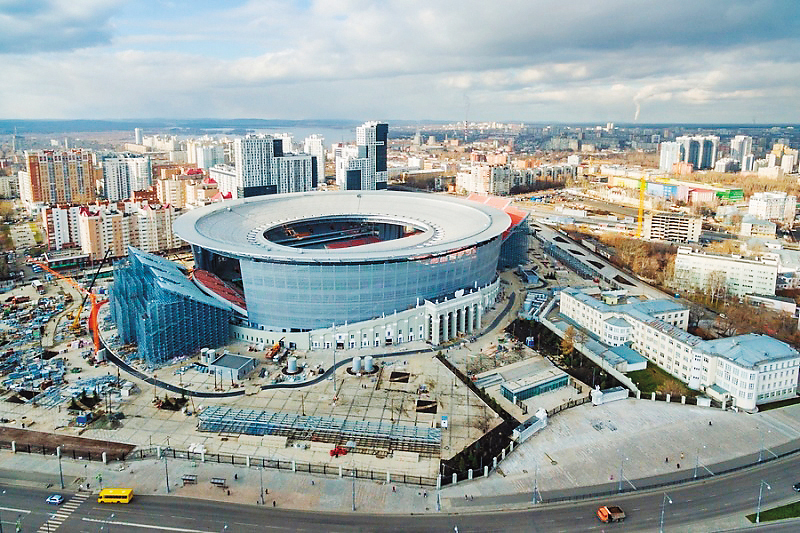 葉卡捷琳堡中央體育場 Ekaterinburg Stadium(翻攝自網路)