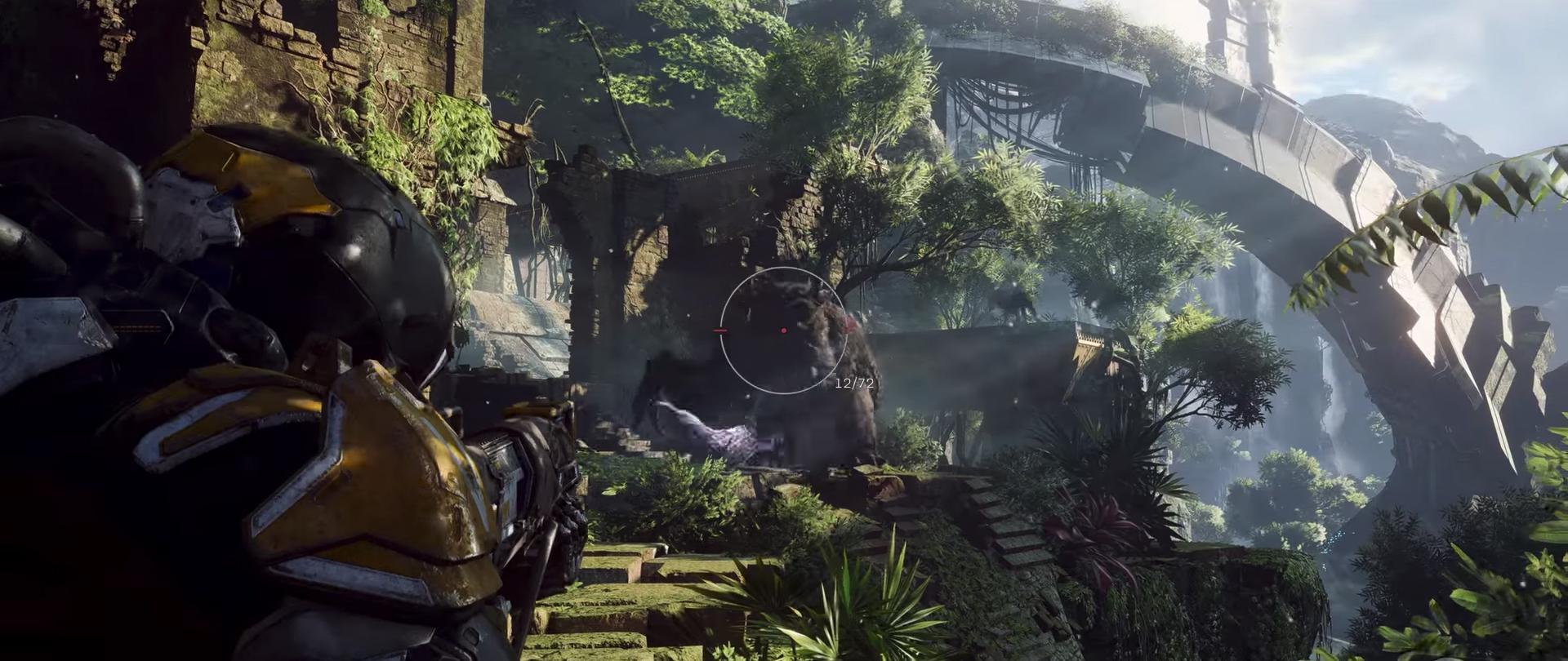 畫面表現相當驚人的《冒險聖歌Anthem》。(圖片來源:官方預告截圖)