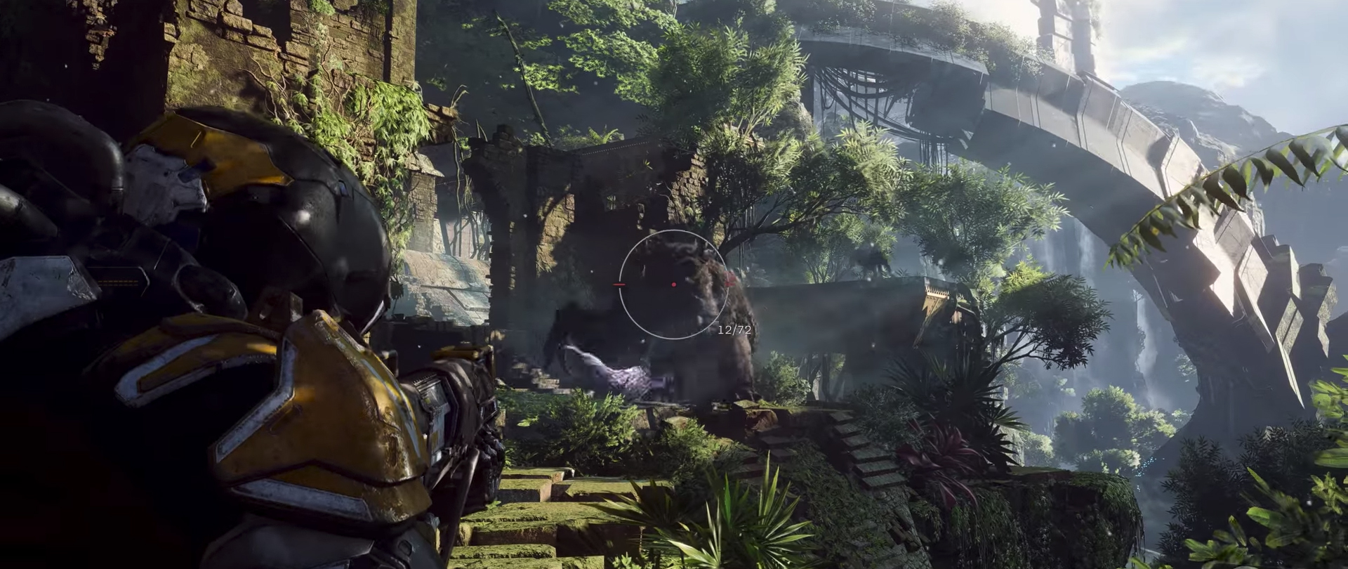 畫面表現相當驚人的《冒險聖歌Anthem》。（圖片來源：官方預告截圖）