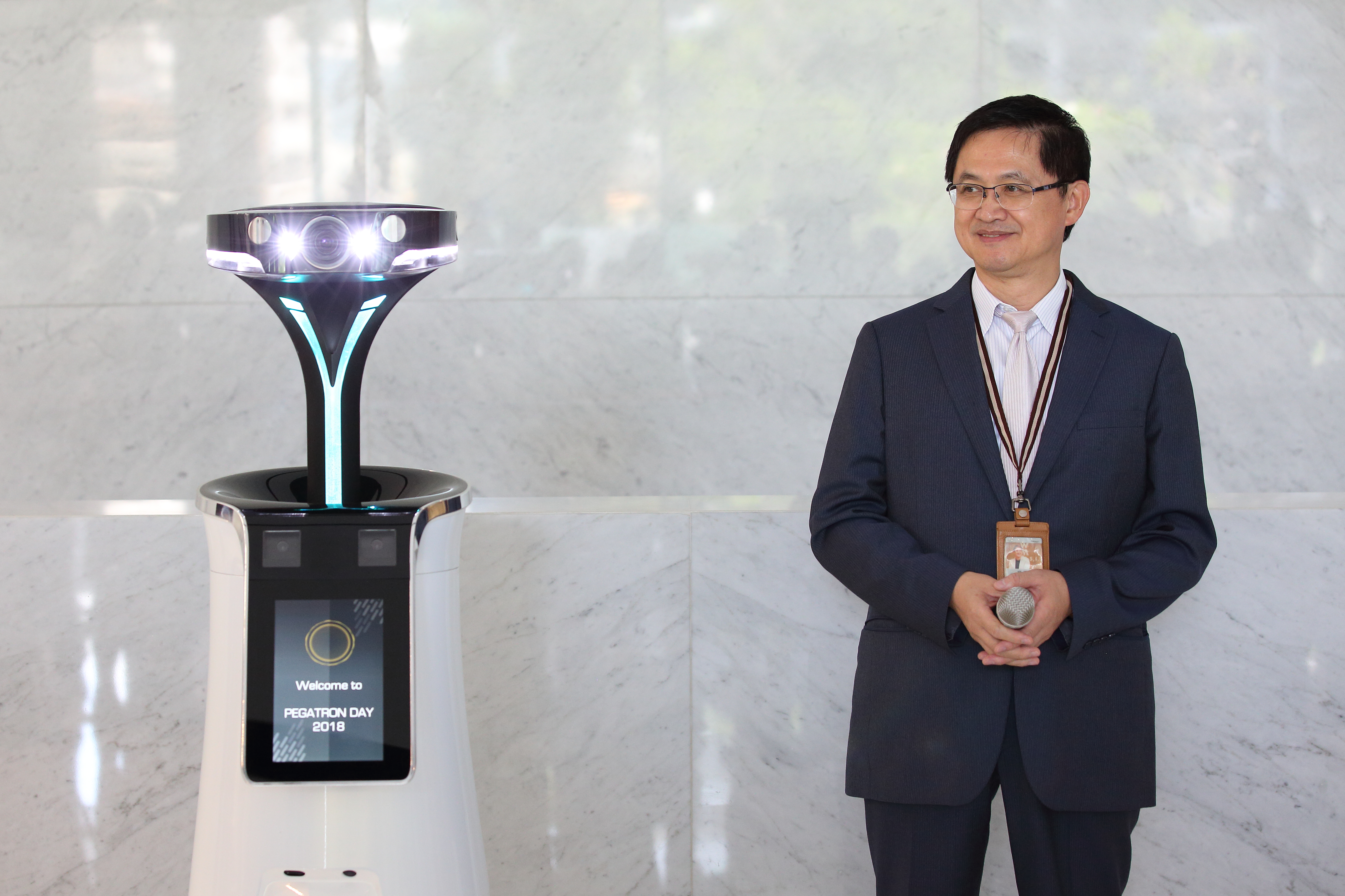 童子賢藉著和碩創新發表會的機會，再度對外解釋，他的發言是希望塑造優質青年創業環境。