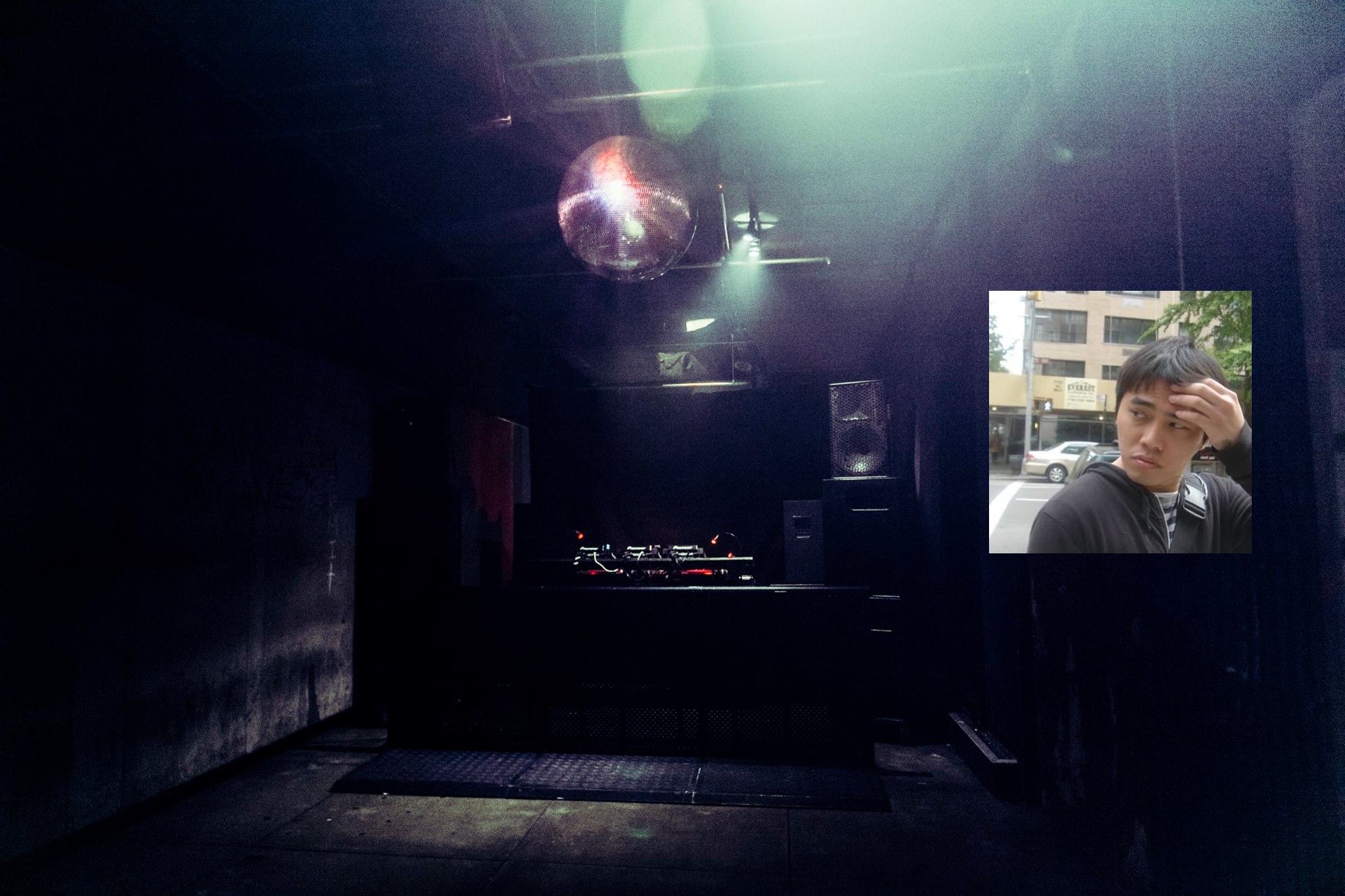 台北傳奇夜店Korner經營團隊出走，傳出與傅鉛文（小圖）有關。（翻攝Korner、Orbis Bo臉書）