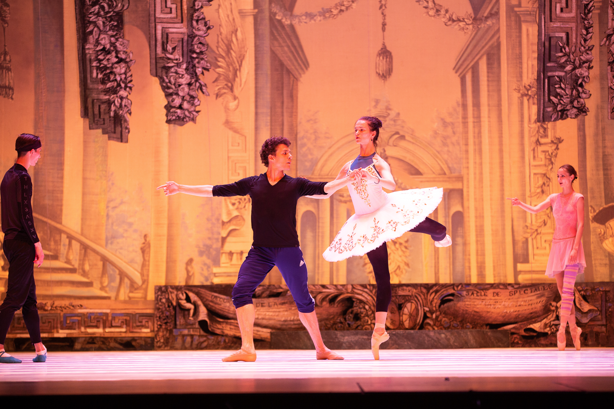 《睡美人》第三幕有公主和王子華麗的雙人舞，由首席舞者安娜塔西亞榭芙倩珂和丹尼斯納達克搭檔。