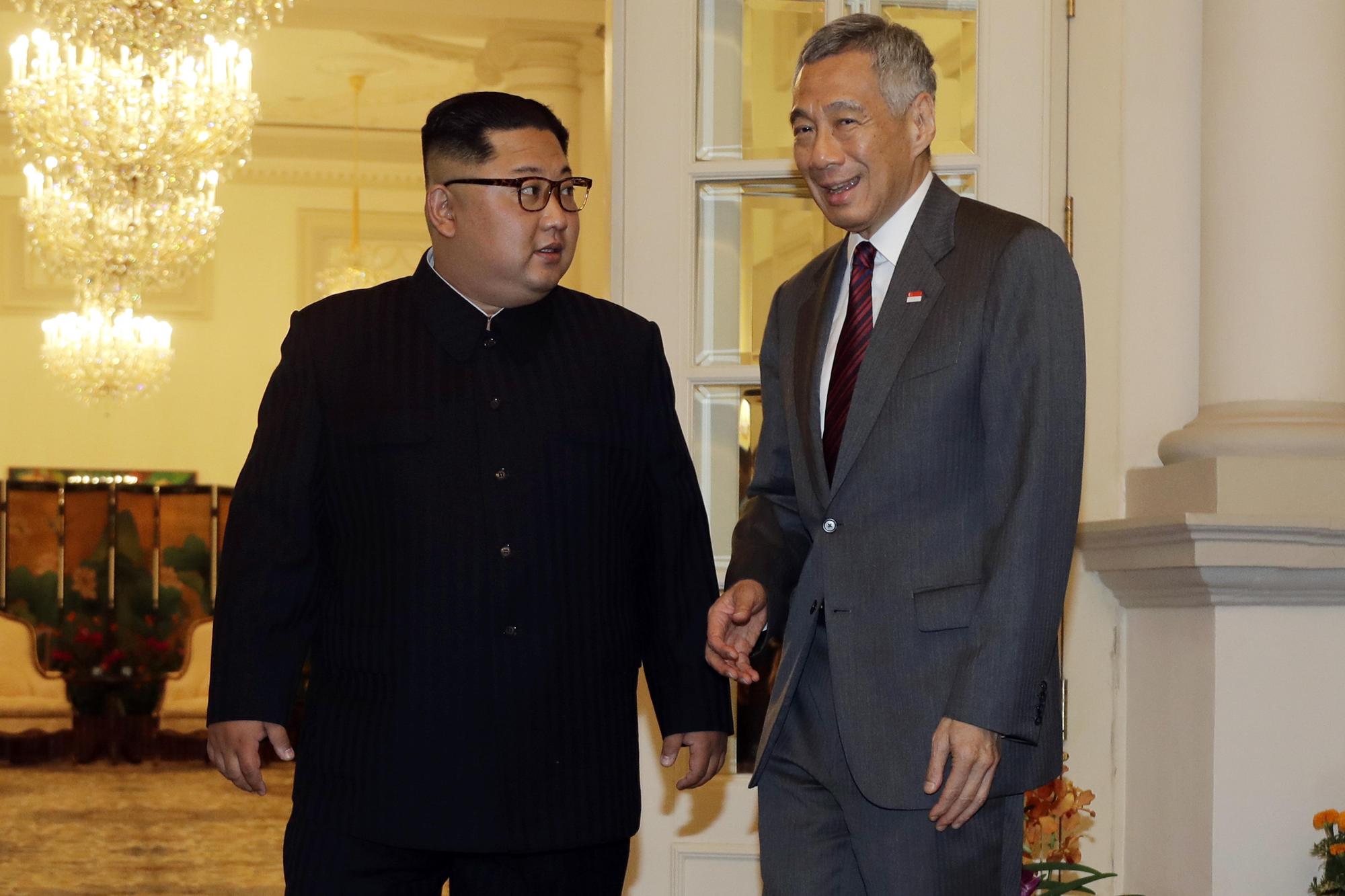 金正恩此行住宿等花費由新加坡支付。