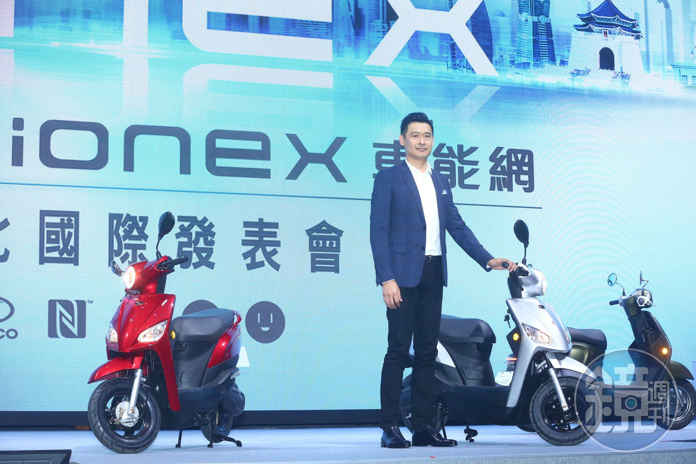 柯勝峯今（12）日宣布，今年8月將推出第一款電動機車車款Nice 100 EV，力拚2019年成為台灣電動機車市占第一品牌。
