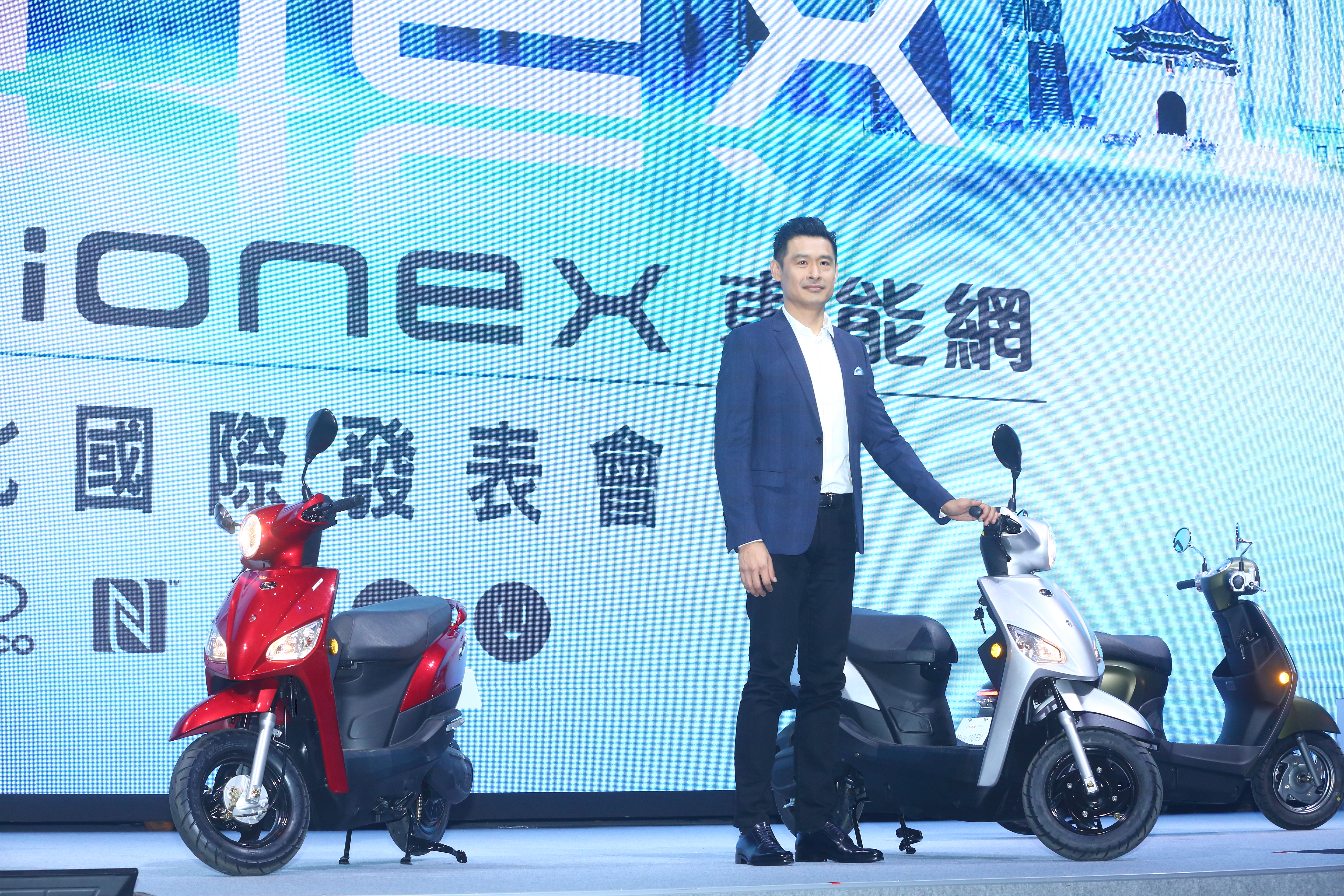 柯勝峯今（12）日宣布，今年8月將推出第一款電動機車車款Nice 100 EV，力拚2019年成為台灣電動機車市占第一品牌。