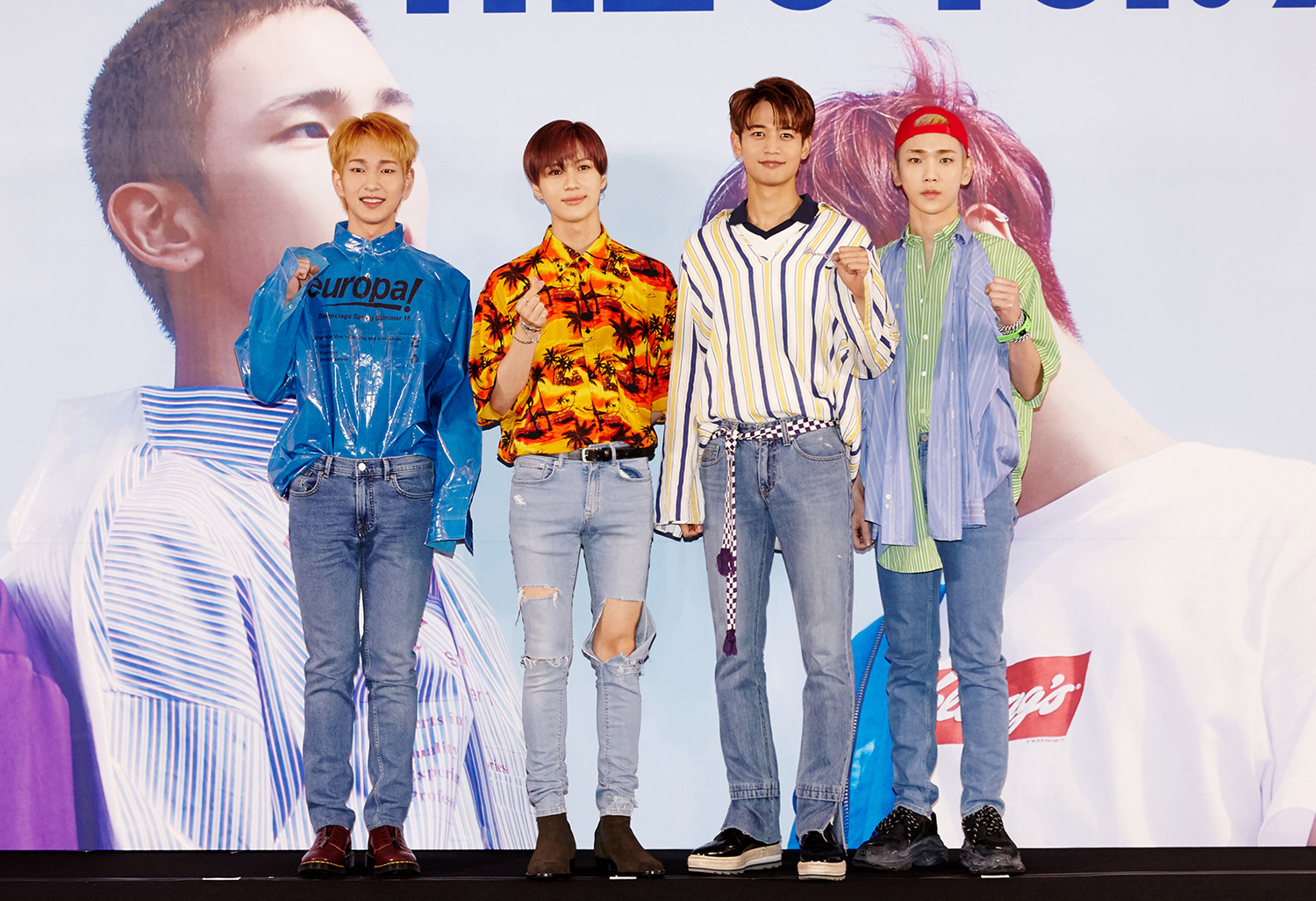 SHINee推出《The Story of Light》正規專輯，打歌服引起粉絲討論。（avex Taiwan提供）