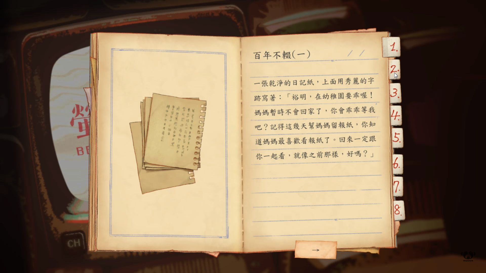 遊戲中的彩蛋非常豐富，有些內容揭露了一些主角身邊發生的恐怖事情。