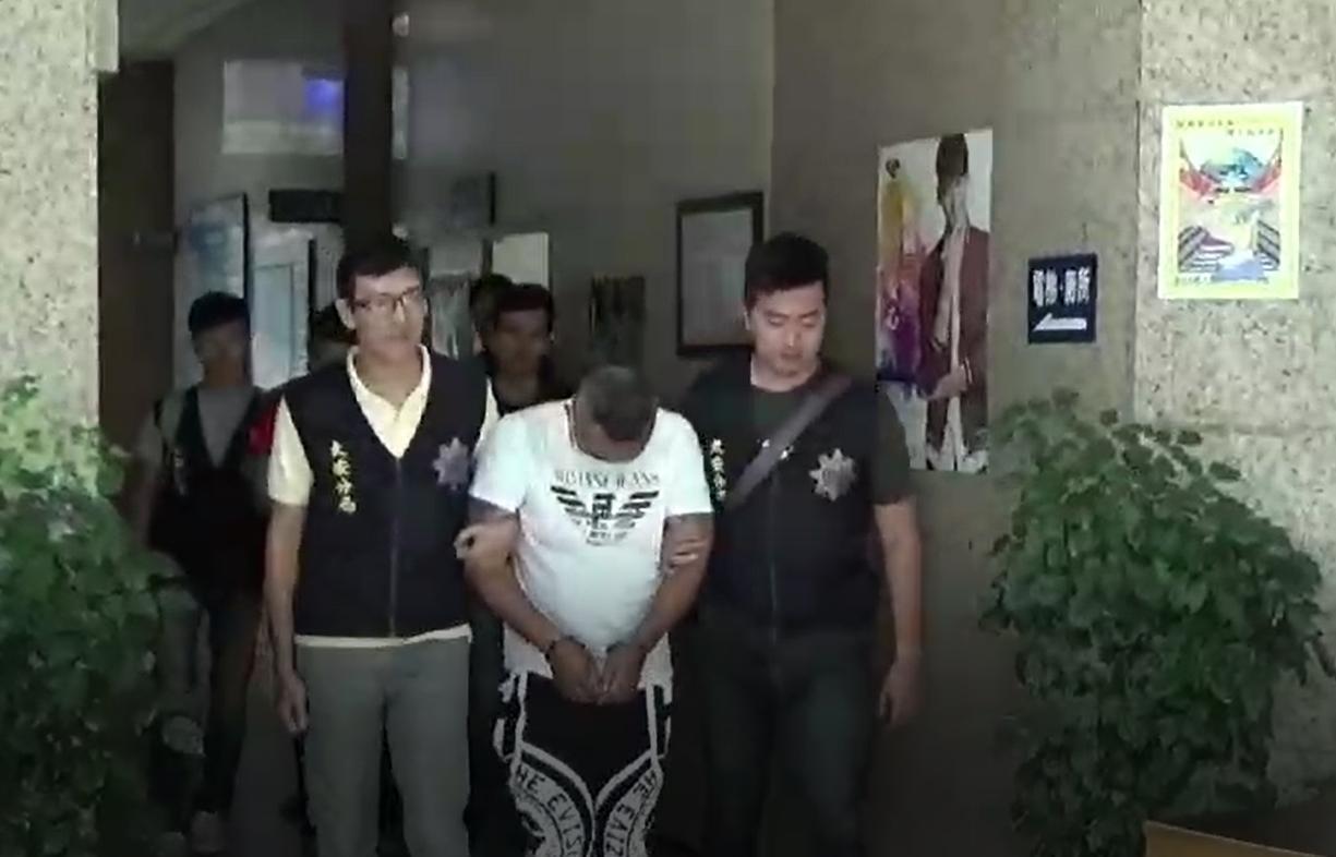 參與咖啡哥擄人勒贖的同夥,遭警方逮捕。(大安分局提供)