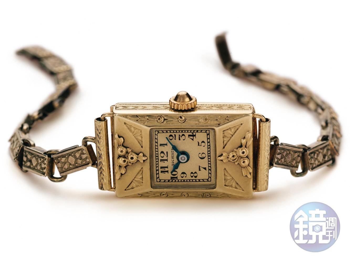 1919年兩兄弟協助父親打造了首只印有「BUCHERER」Logo的寶齊萊腕錶,而它也是一只站在當時潮流最尖端的仕女腕錶。其八角形的錶殼上充滿了裝飾藝術元素,且裝配了精密度頗高的小型機芯,無論是工藝或是技術都是當時頂尖,除了讓寶齊萊一舉成名外,也成了品牌百年製錶歷史的濫觴。