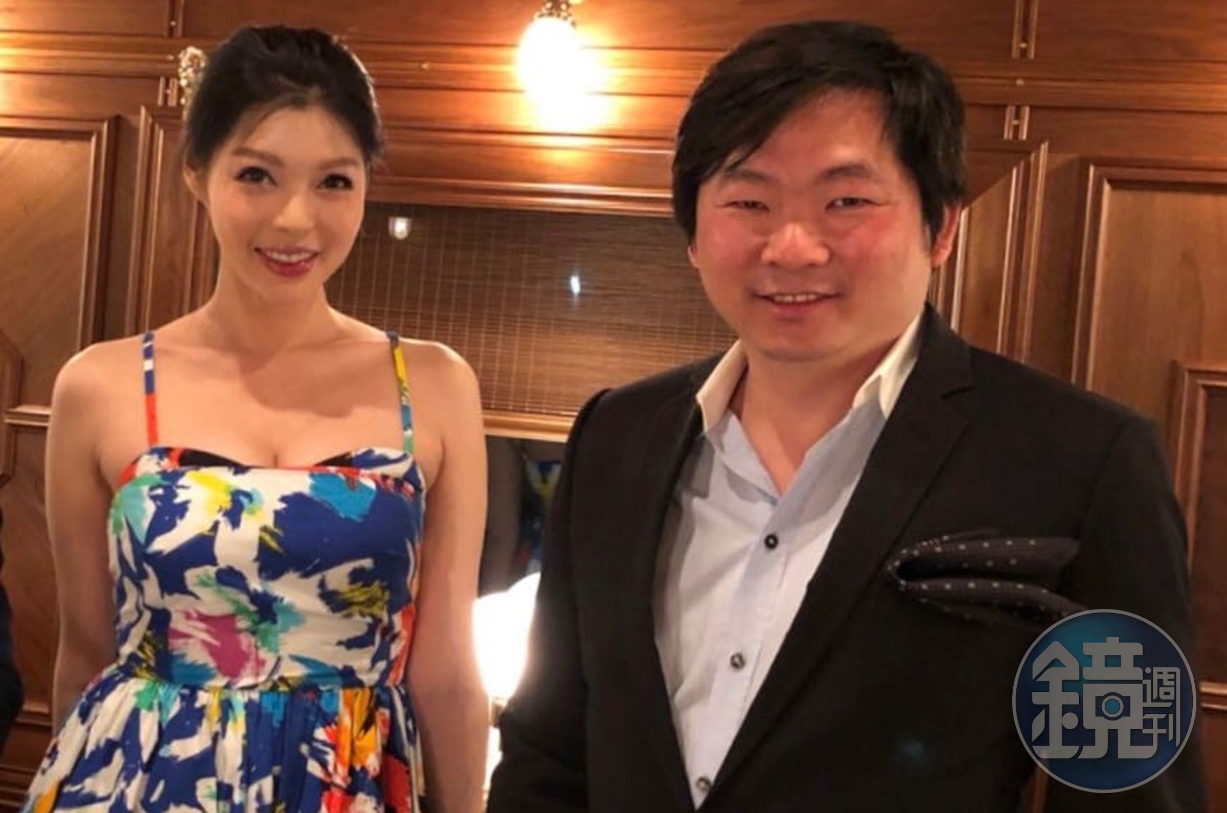 殷琦23日將喜嫁10億身家的台中高明精機總經理張仕育。（伊林提供）