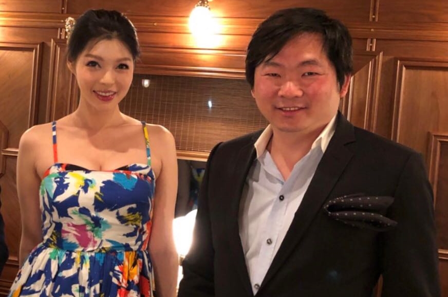 殷琦23日將喜嫁10億身家的台中高明精機總經理張仕育。（伊林提供）