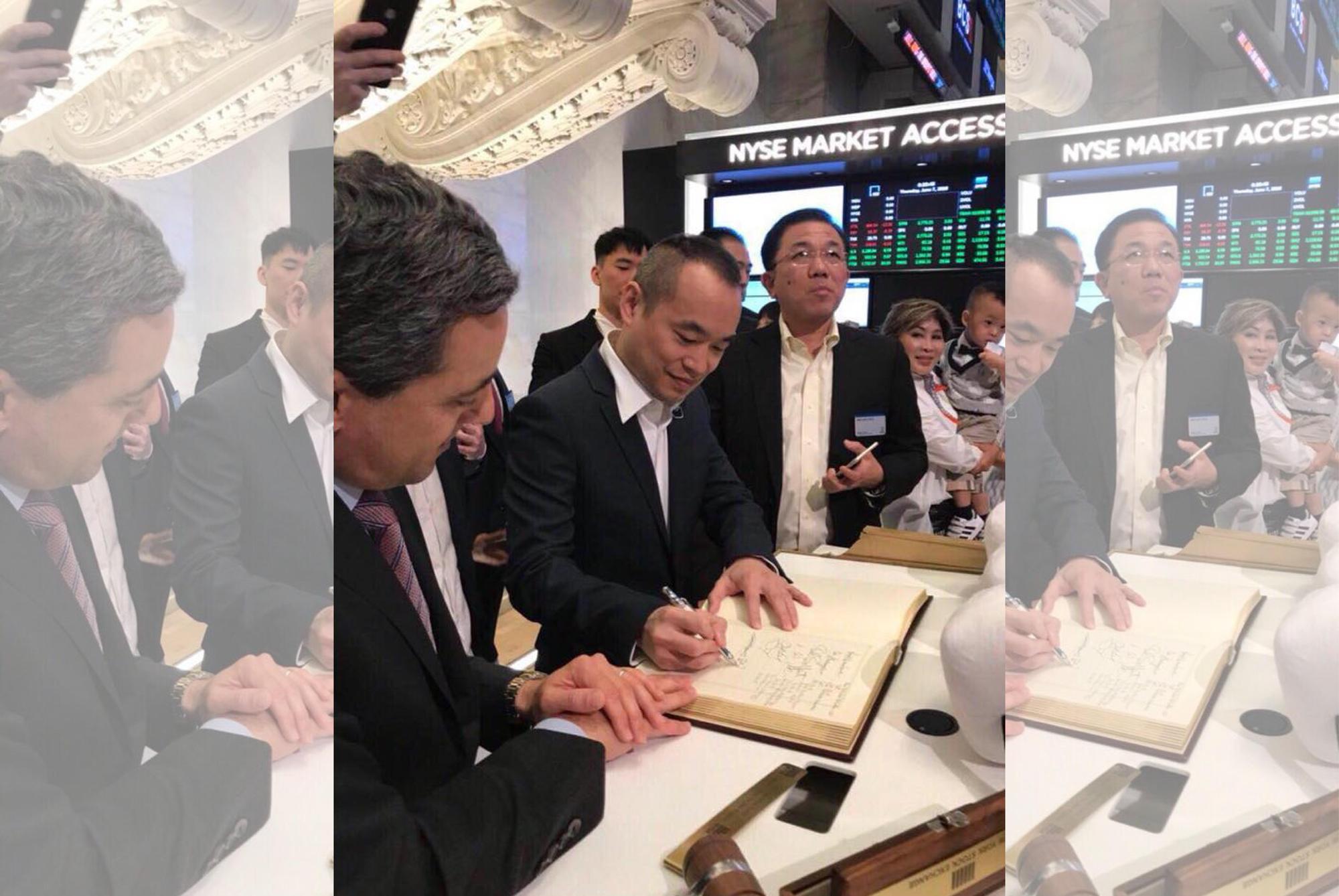 黃立成在臉書上大罵兩家承銷商。（翻攝自臉書）