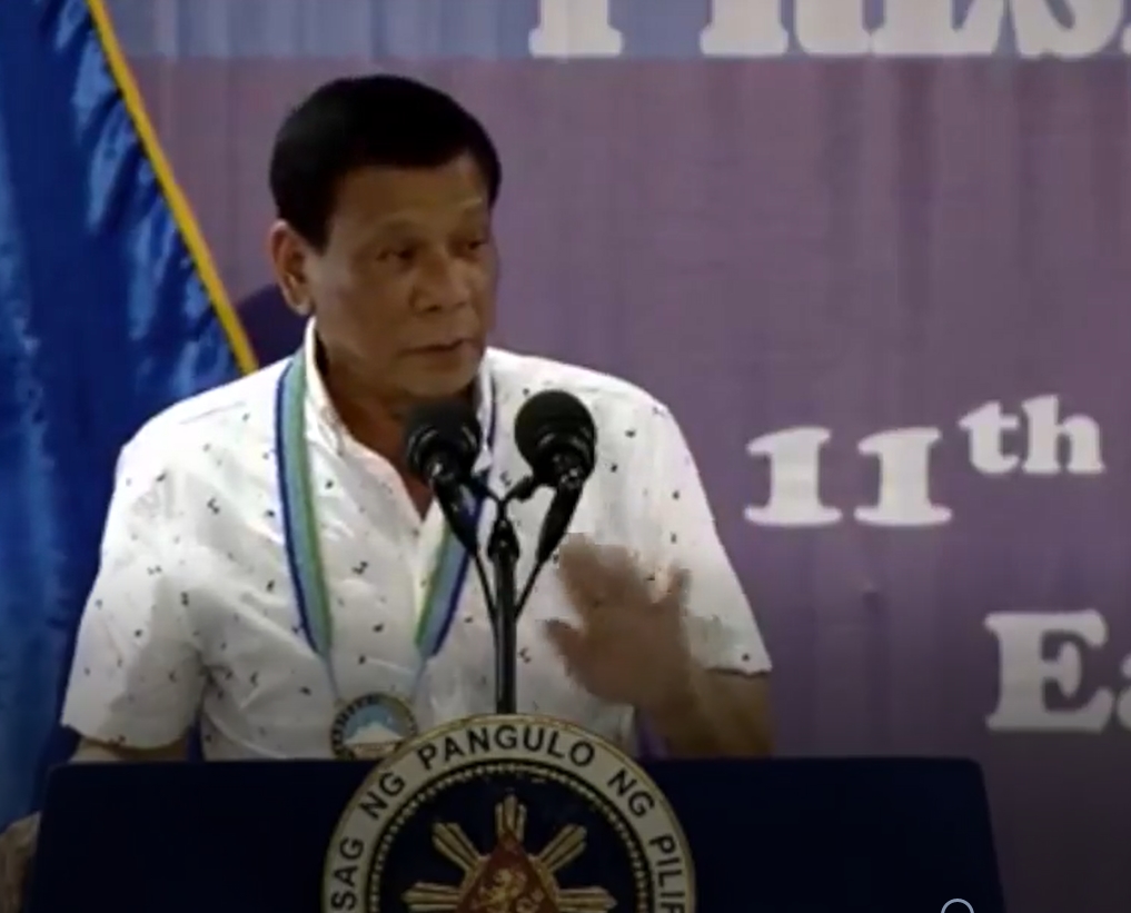 菲律賓總統杜特蒂公開宣示懸賞500萬披索通緝瑞卡多。