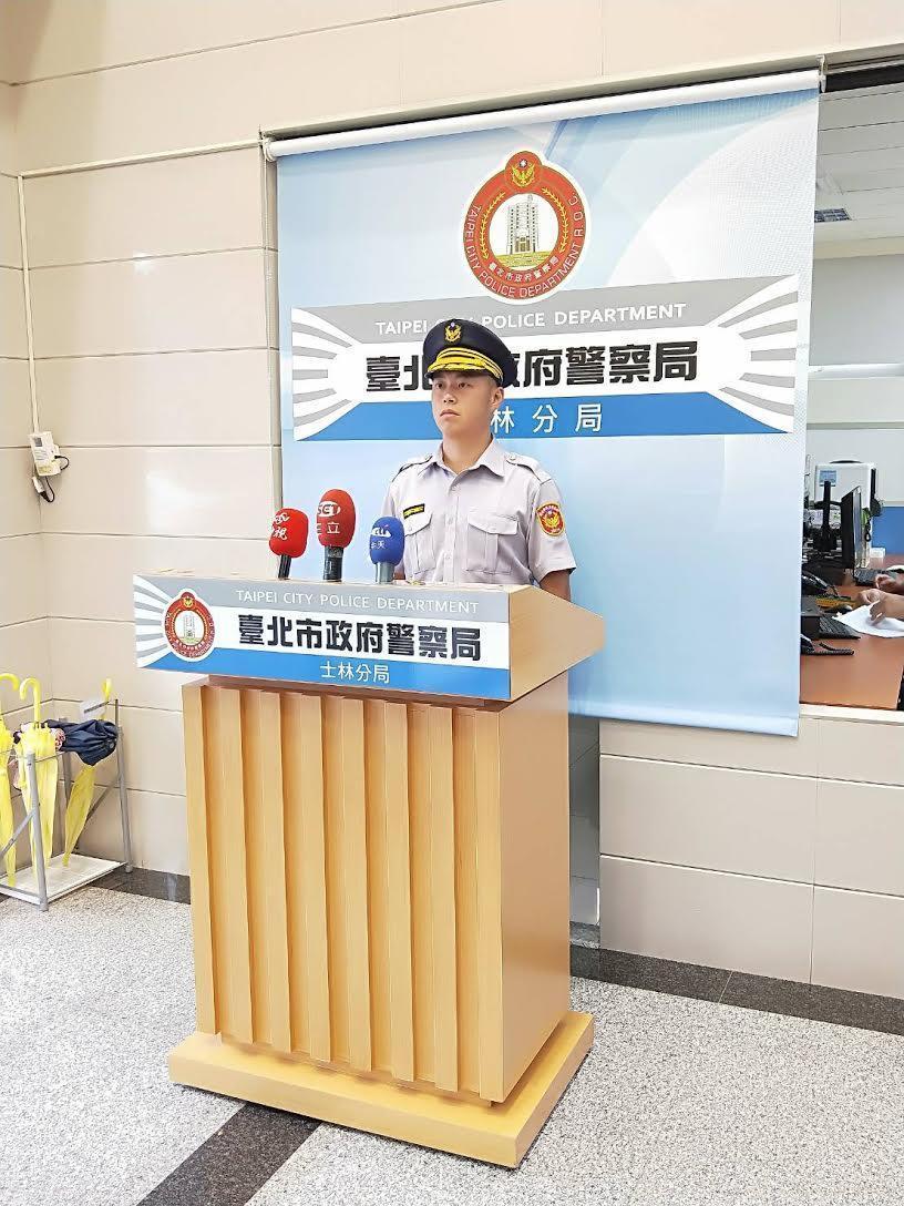 士林分局後港所所所長莊清雄呼籲，殺不能解決問題，勇敢求救並非弱者，社會處處有溫暖，一定能度過難關。（翻攝畫面）