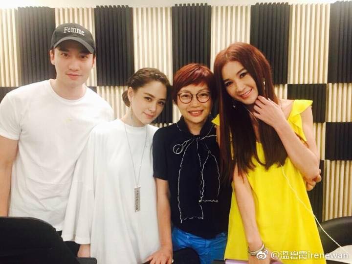 鍾欣潼（阿嬌）跟老公賴弘國目前人在香港度假，阿嬌還帶他去見好友溫碧霞。（翻攝自溫碧霞臉書）