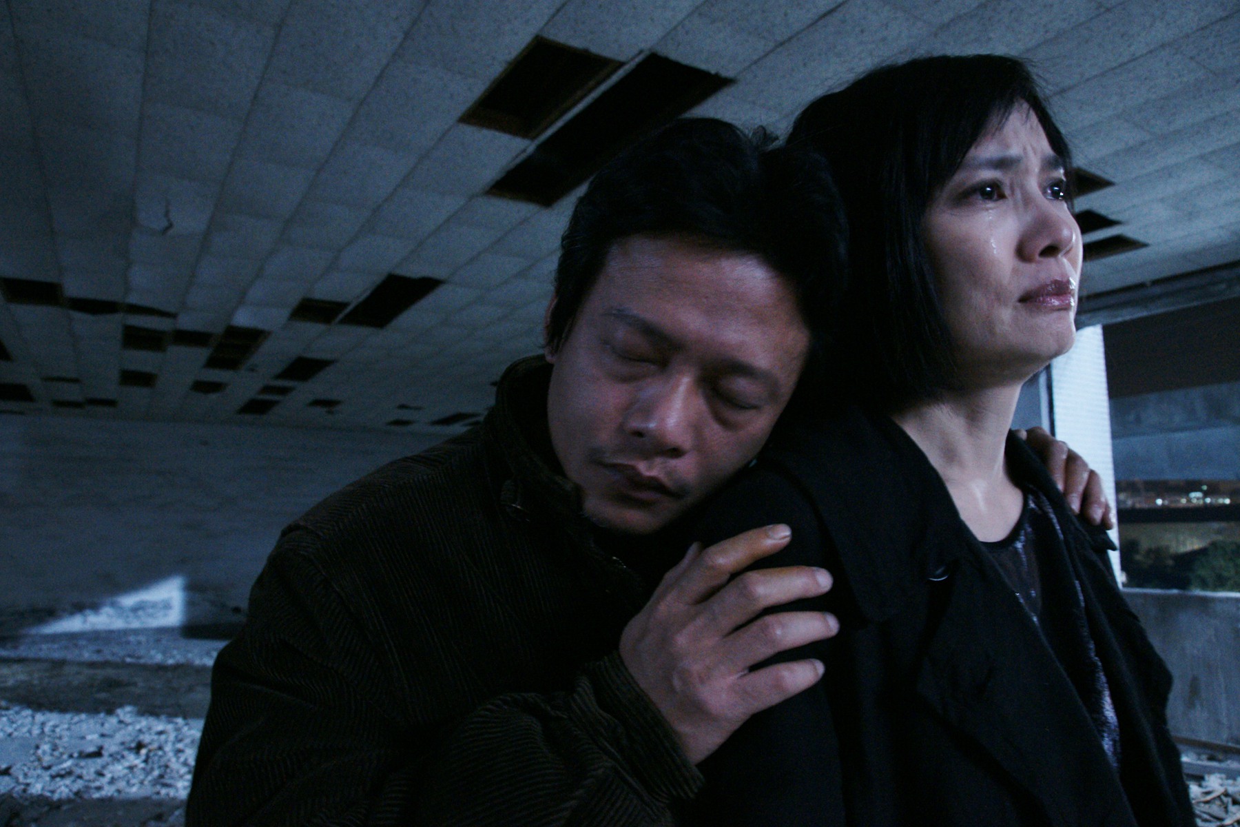 蔡明亮說他是急性子，是李康生（左）讓他的電影變得這麼慢。（東方IC）