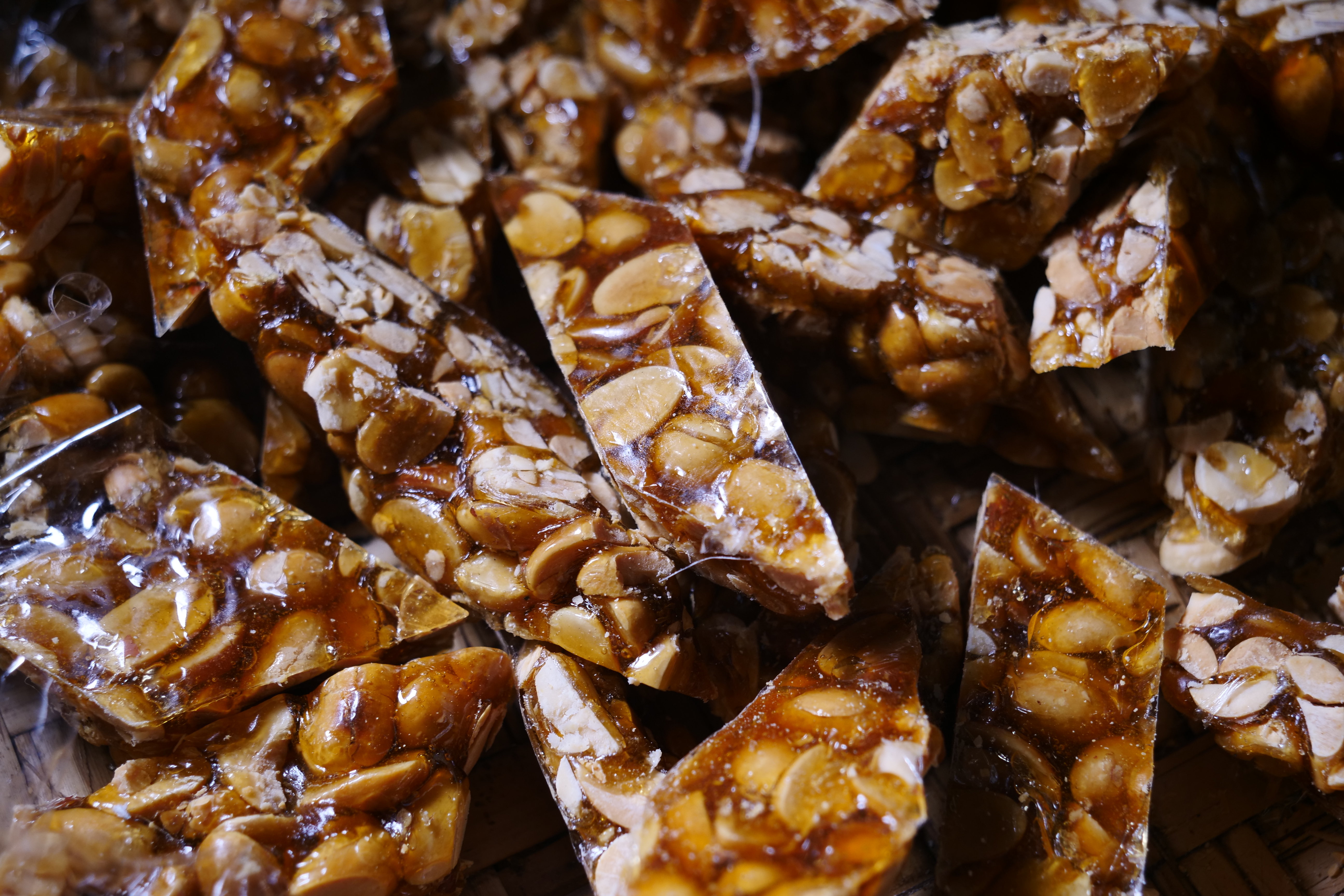 菱形的花生糖，是綠島早年的提親禮。