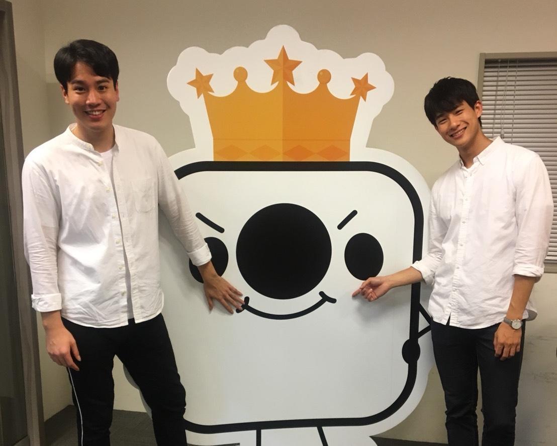 謝毅宏和盧彥澤擔任《17Q》直播主持人,展現好默契。(17Media提供)