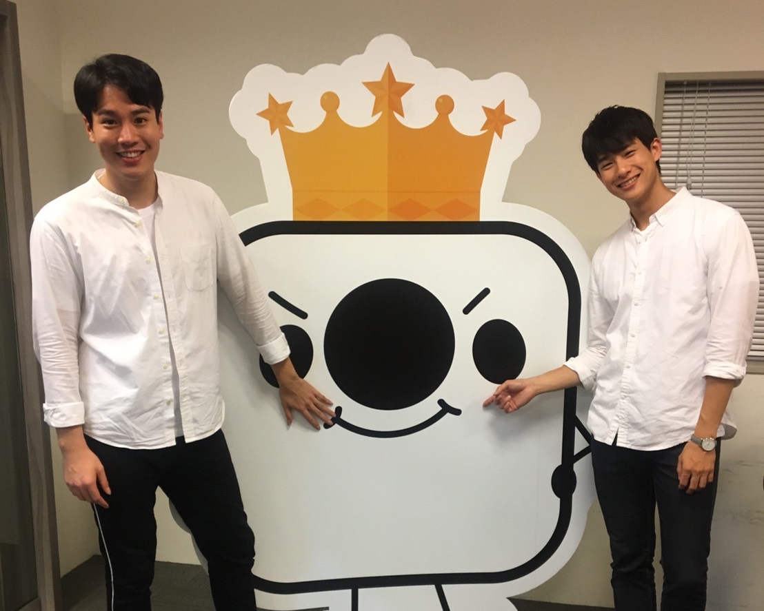 謝毅宏和盧彥澤擔任《17Q》直播主持人，展現好默契。（17Media提供）