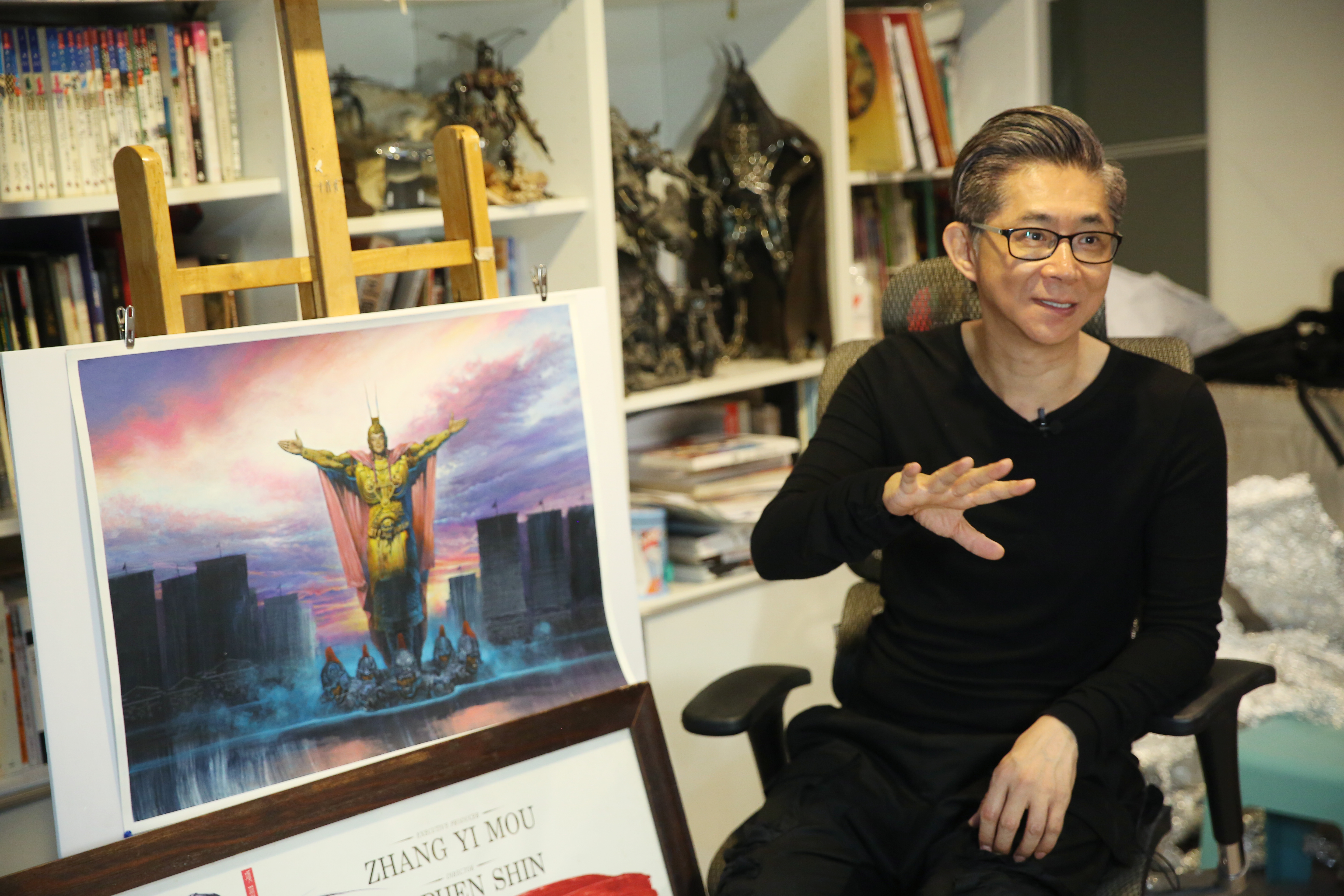 鄭問故宮大展策展人鍾孟舜，談籌備展覽的心路歷程。