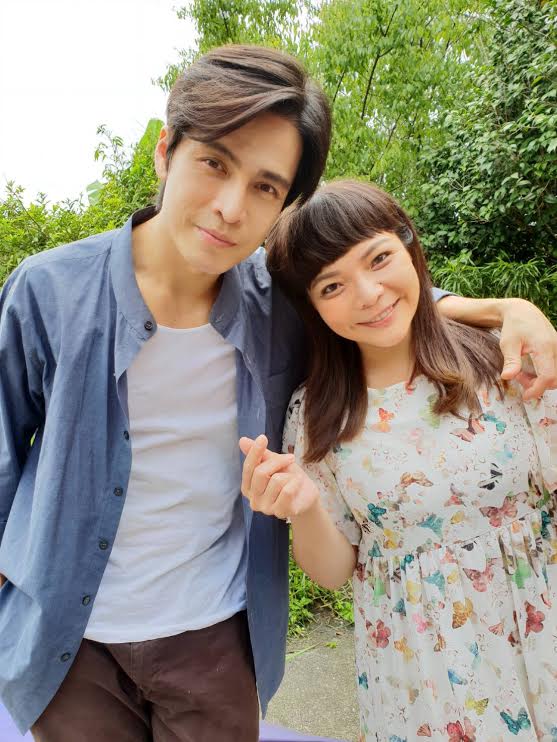 小甜甜與Gino因為接演《大時代》,首度在戲劇上合作。(民視提供)
