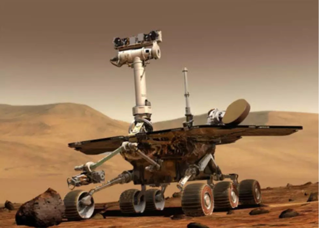 巨大的火星沙塵暴說來就來 　火星探險車與地球失聯