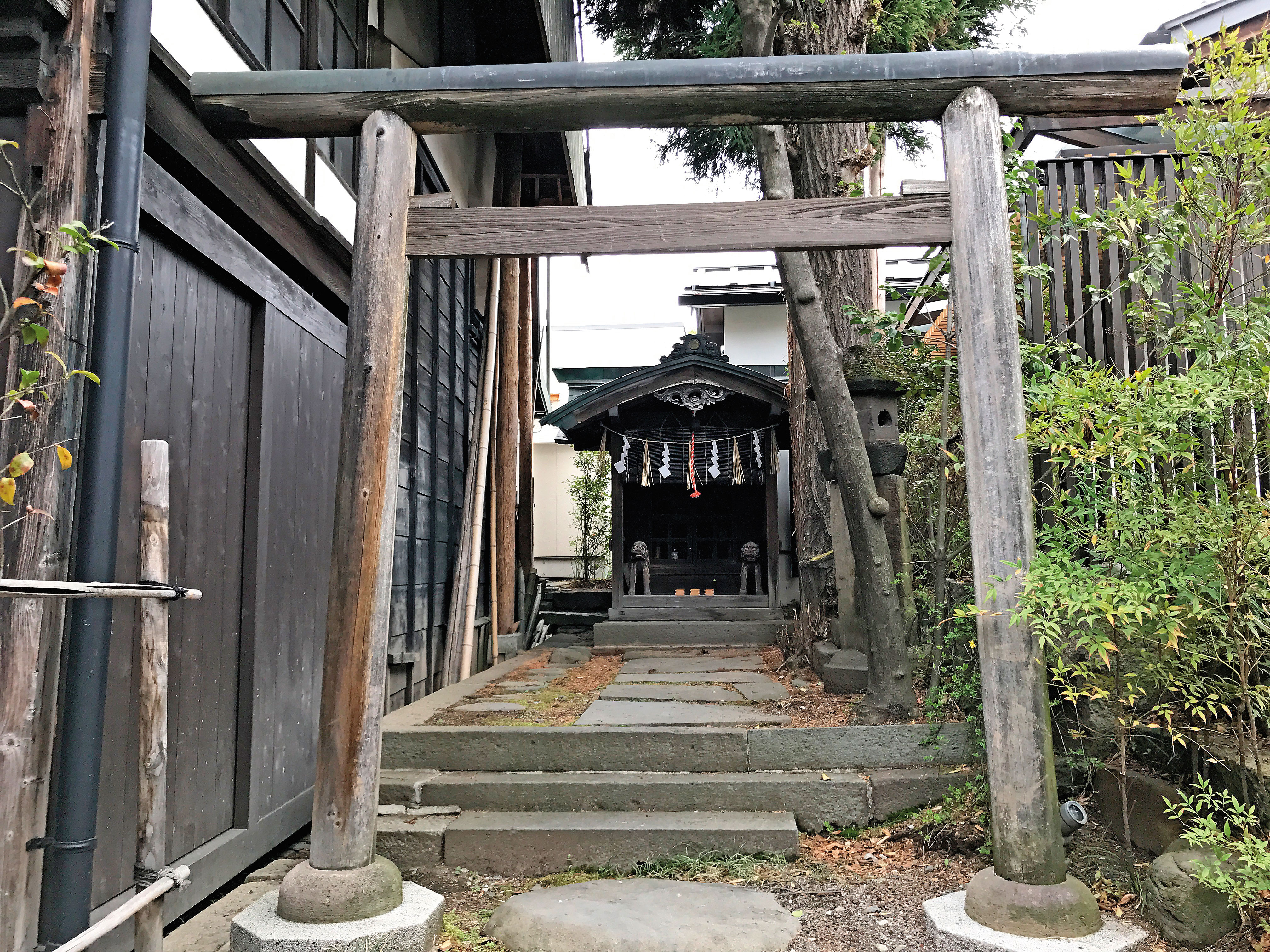 真澄酒造中有個頗大的神社，原來這裡是七號酵母發源地，神靈之地。