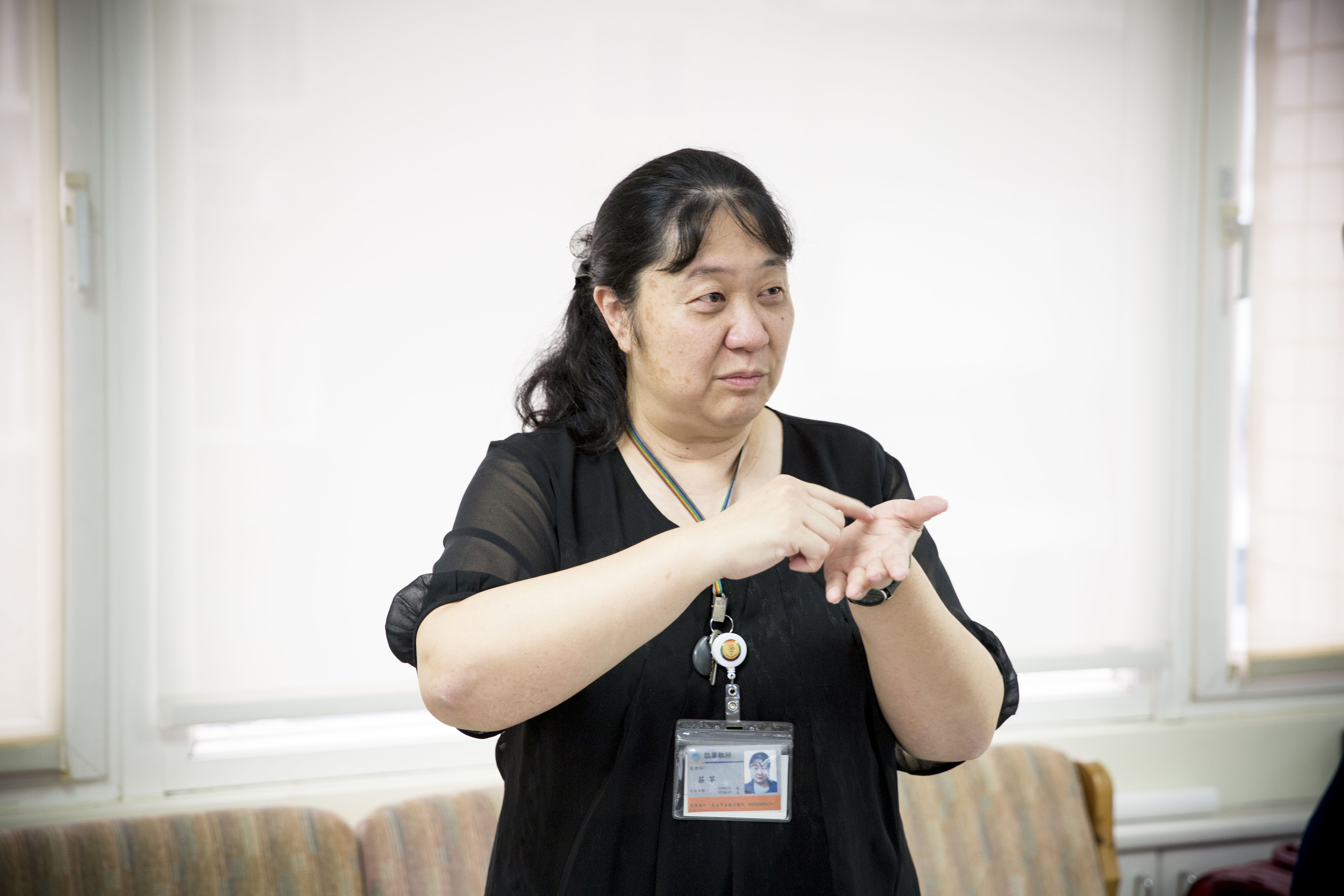 台北市立聯合醫院昆明防治中心主任莊苹坦承，是她不慎將名單外洩。