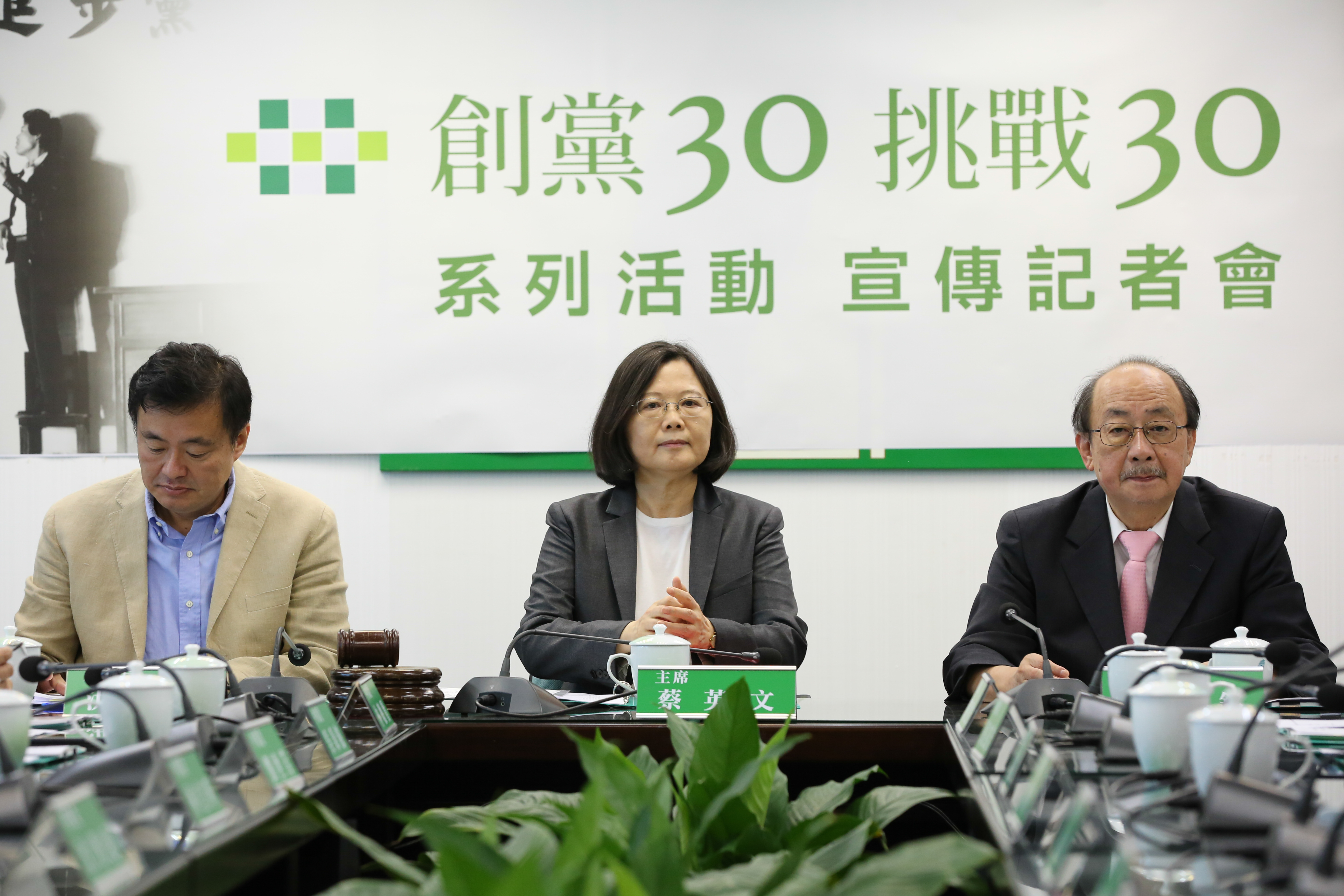 民進黨7月15日將舉行全國黨代表大會，並進行中執委、中評委等黨職選舉。