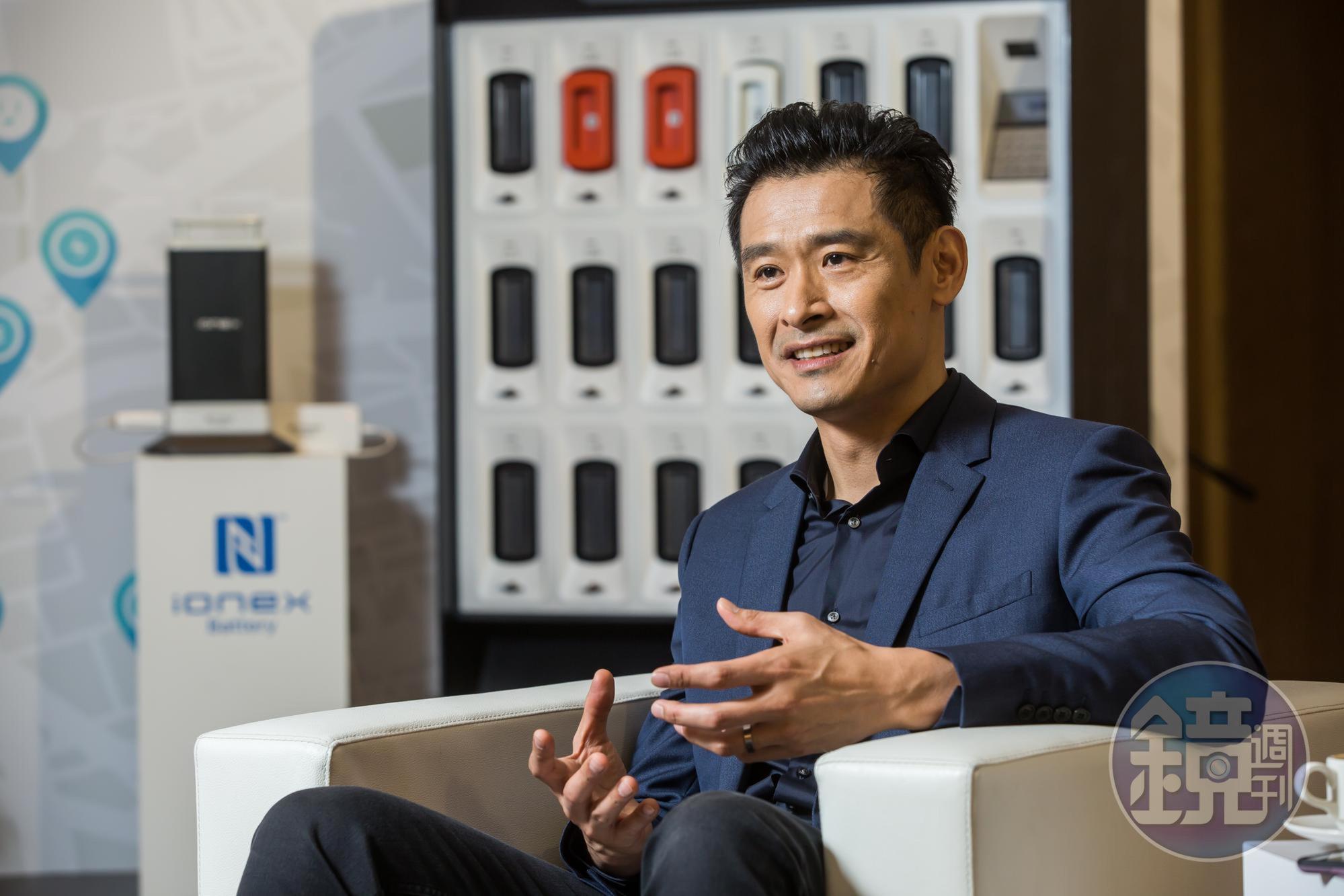 柯勝峯認為，要提高消費者對電動機車的接受度，就是讓充電變得輕鬆。
