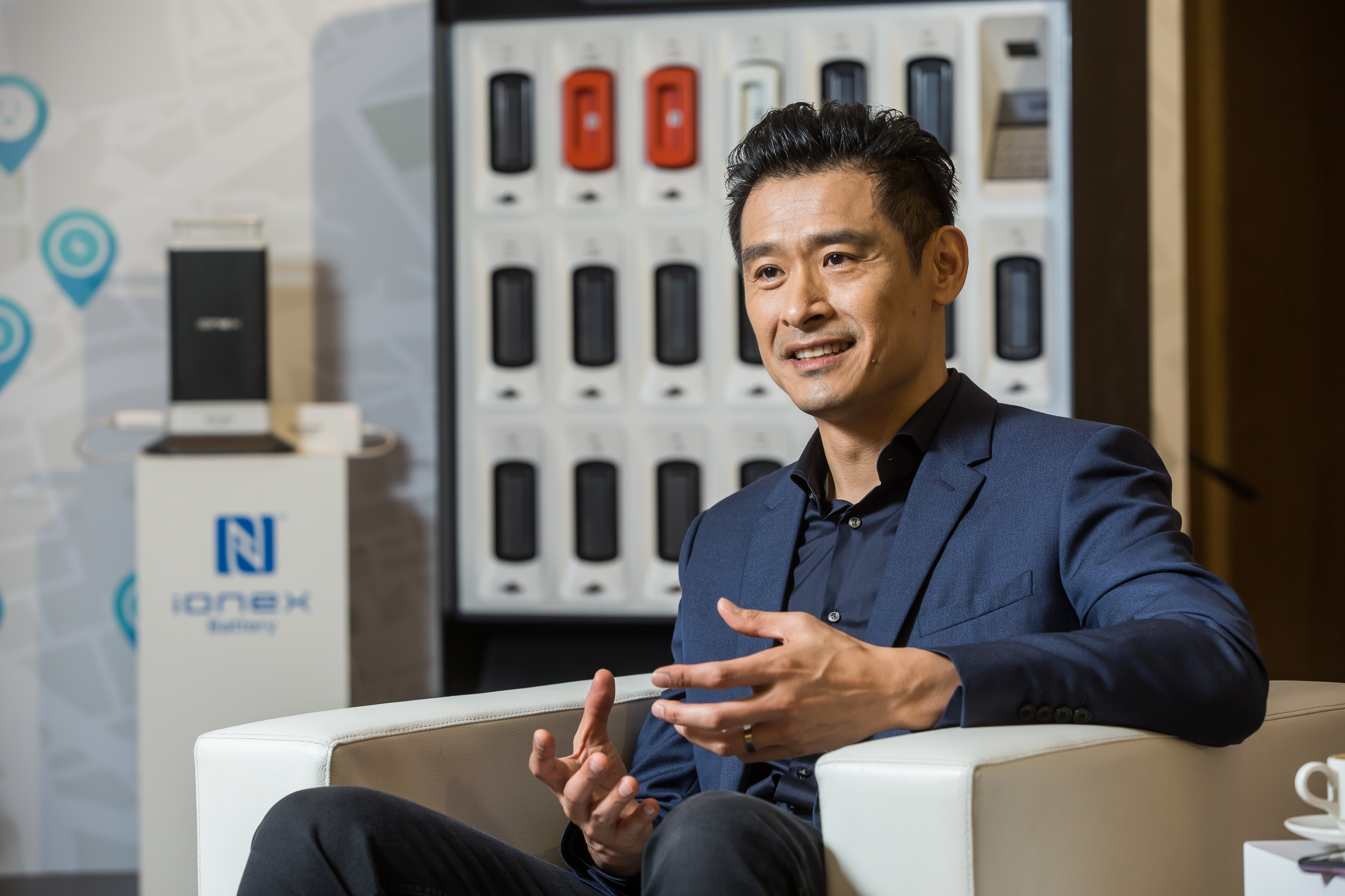 柯勝峯認為，要提高消費者對電動機車的接受度，就是讓充電變得輕鬆。