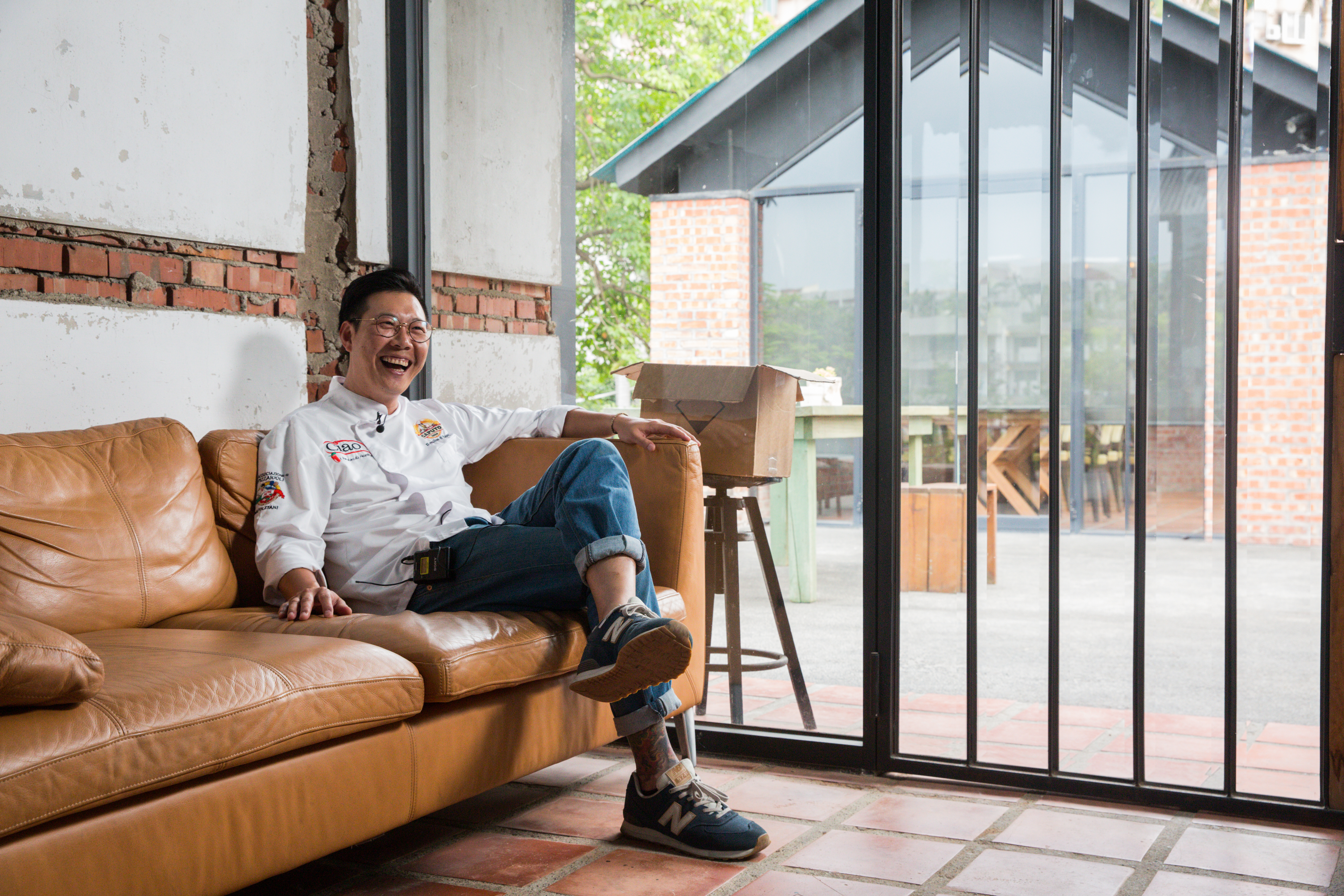 為學會傳統義大利料理手藝，一度負氣出走的陳宥豪曾拉下臉回頭求師傅再教他。