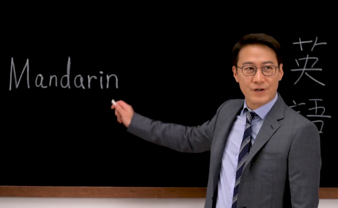 黎明4月升任爸爸後，昨日正式復工拍攝提款卡廣告。