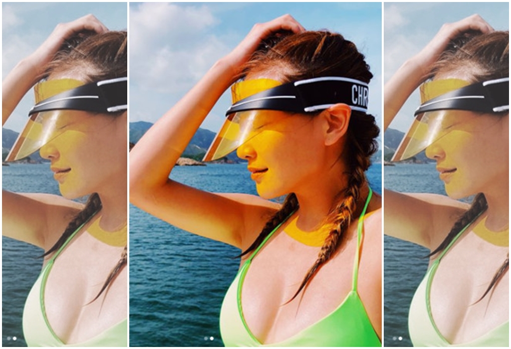 應采兒美胸令人驚豔，讓網友直呼：「超不科學的身材，根本才18歲吧！」（翻攝自應采兒IG）