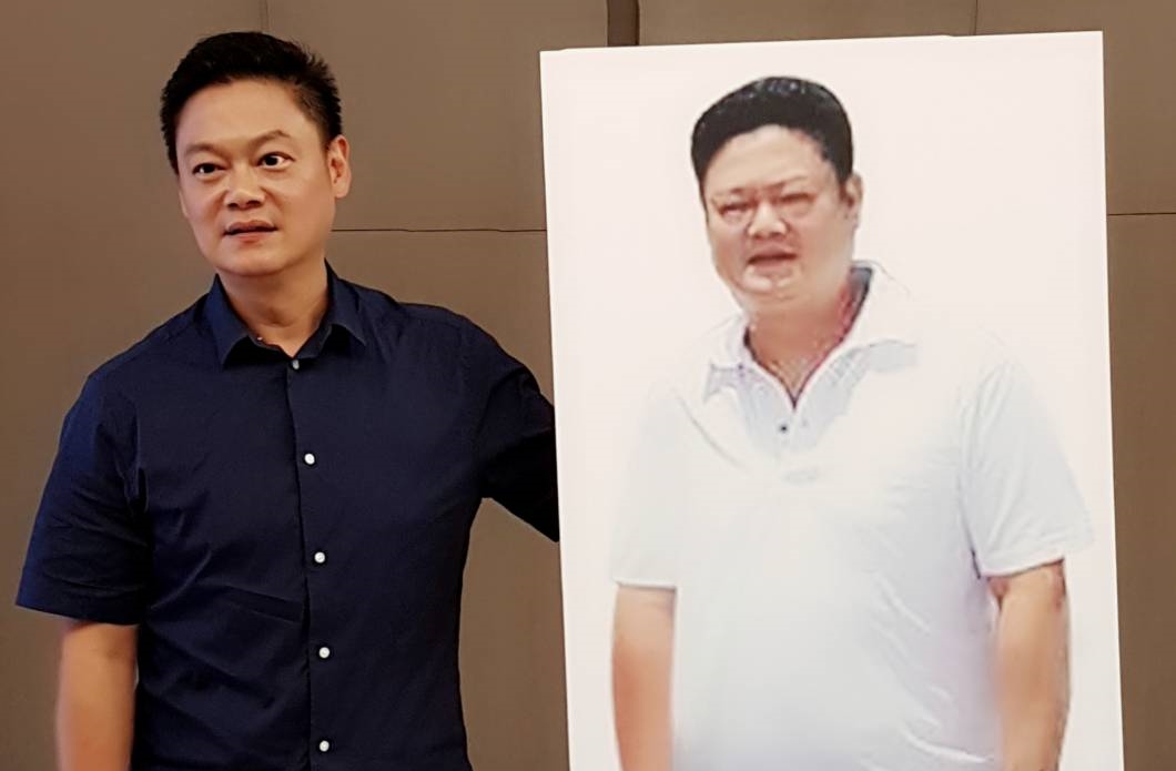 季忠平花半年減重20公斤成效驚人。（新曲線提供）