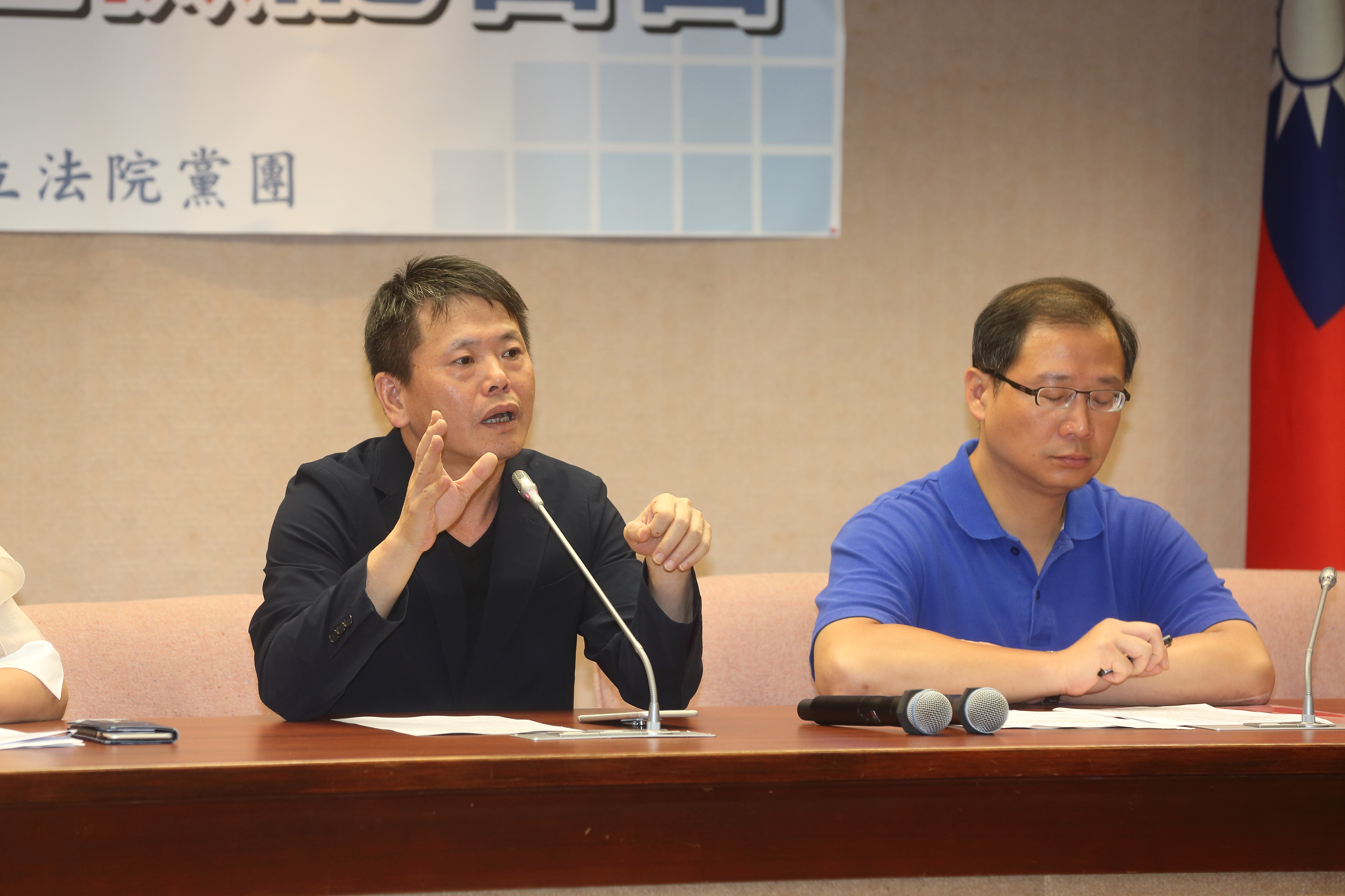 藍竹縣提名爭議延燒　林為洲今公布民調58％勝過楊文科41.9%