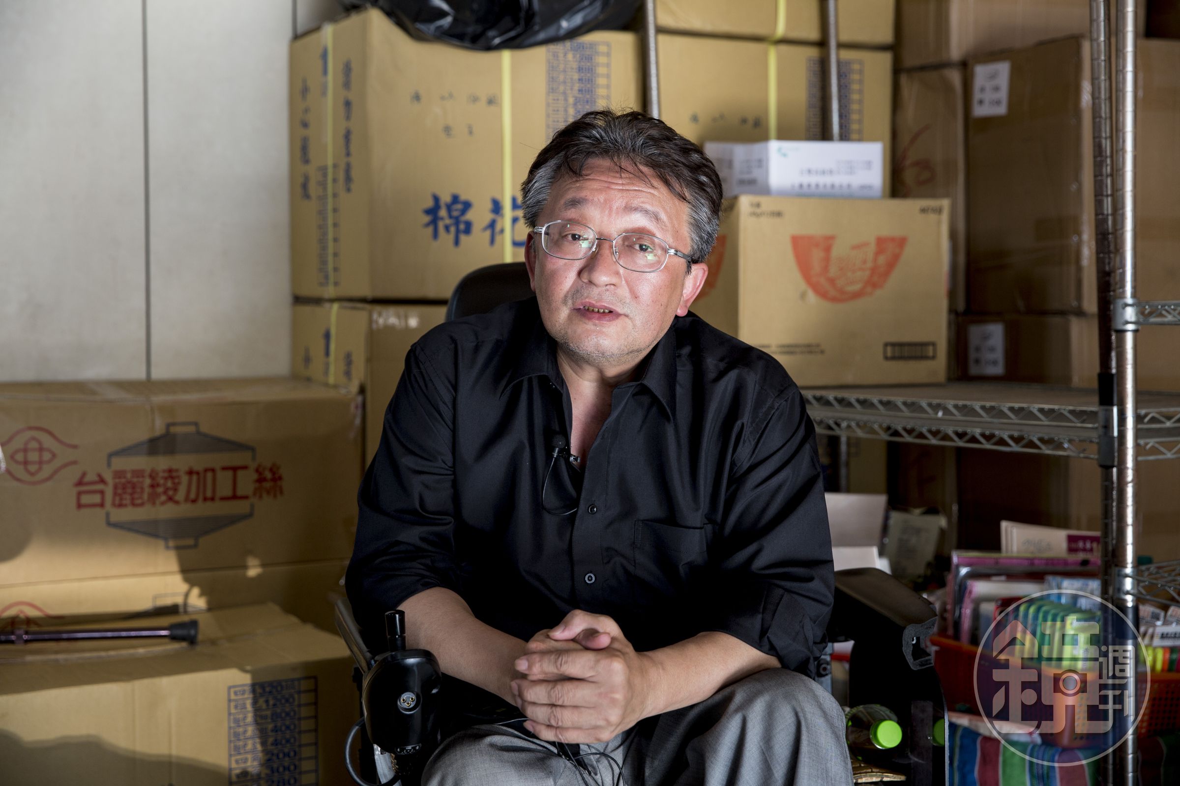 陳安宗說北部求職跟南部不同，除了要學歷，「接待」尤其重要。哪個業者願意請坐輪椅的壞了門面？