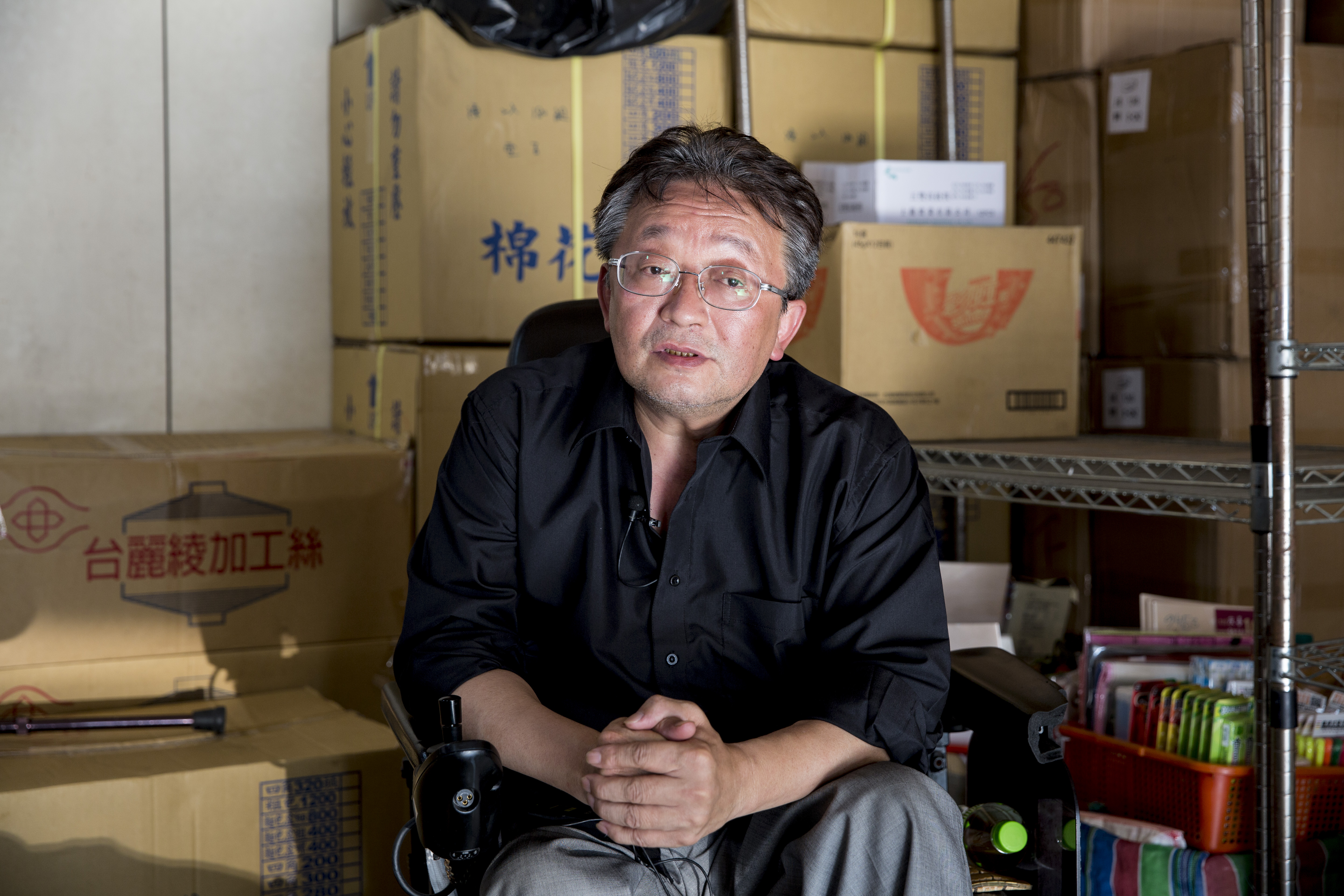 陳安宗說北部求職跟南部不同，除了要學歷，「接待」尤其重要。哪個業者願意請坐輪椅的壞了門面？