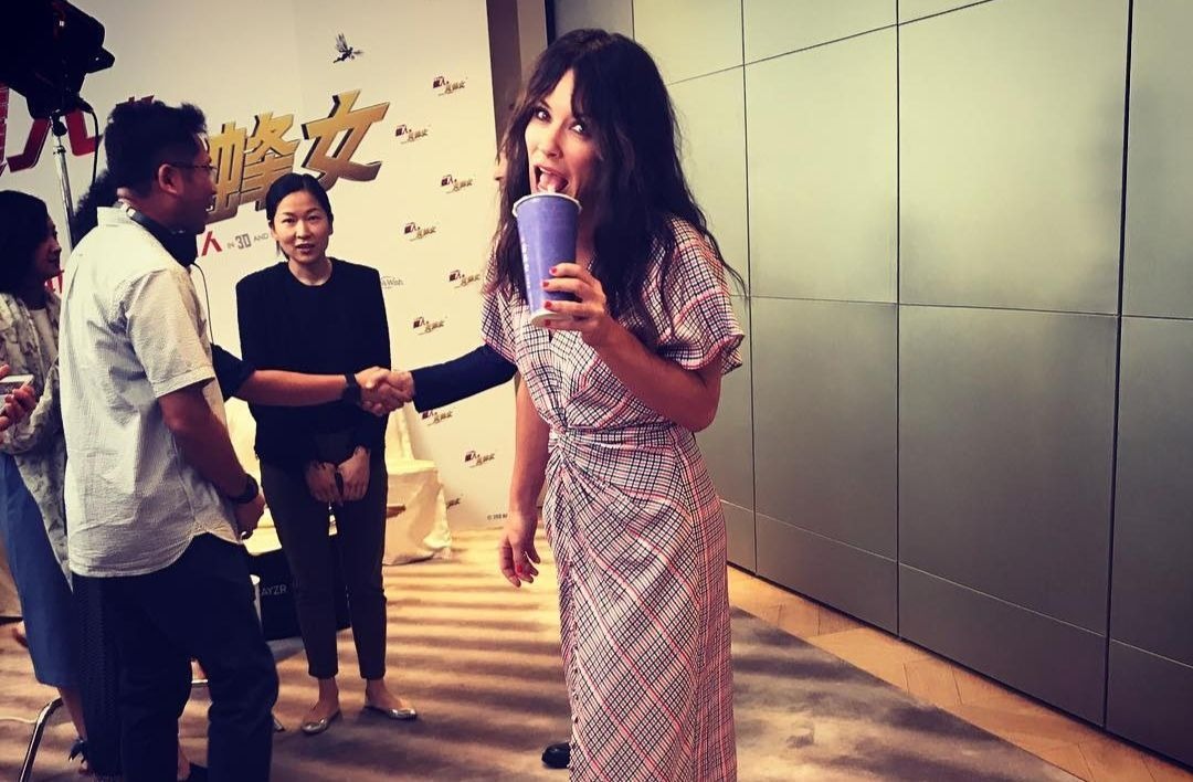 伊凡潔琳莉莉超懷念珍珠奶茶，還在IG po文想回台灣喝珍奶。（翻攝自伊凡潔琳莉莉IG）