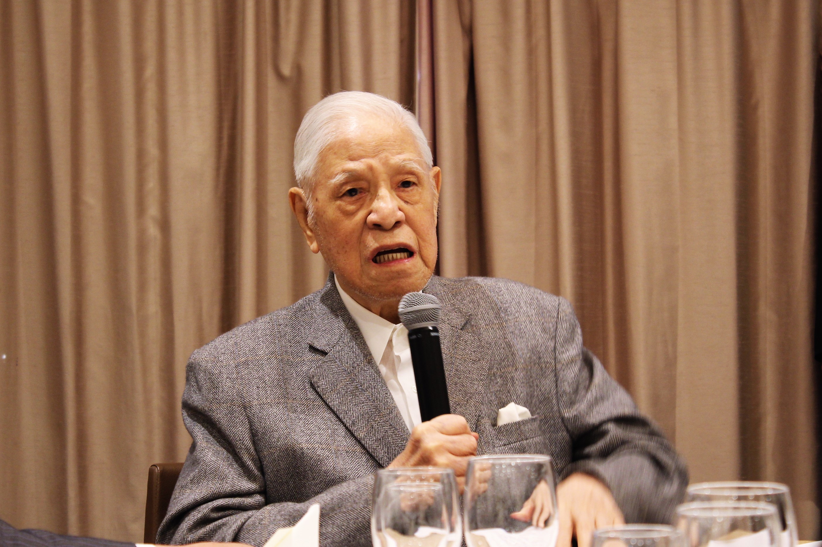 李登輝今晚演說向中國政府喊話。