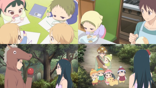 官方預告將製作新作 OVA 收錄在《學園奶爸》最終集藍光／DVD 中。