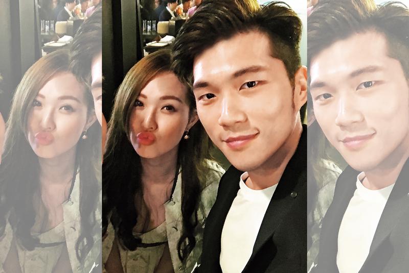 吳品萱坦承與師弟邊偉豪「感覺蠻好的」，希望給他們發展空間。（翻攝自邊偉豪IG）