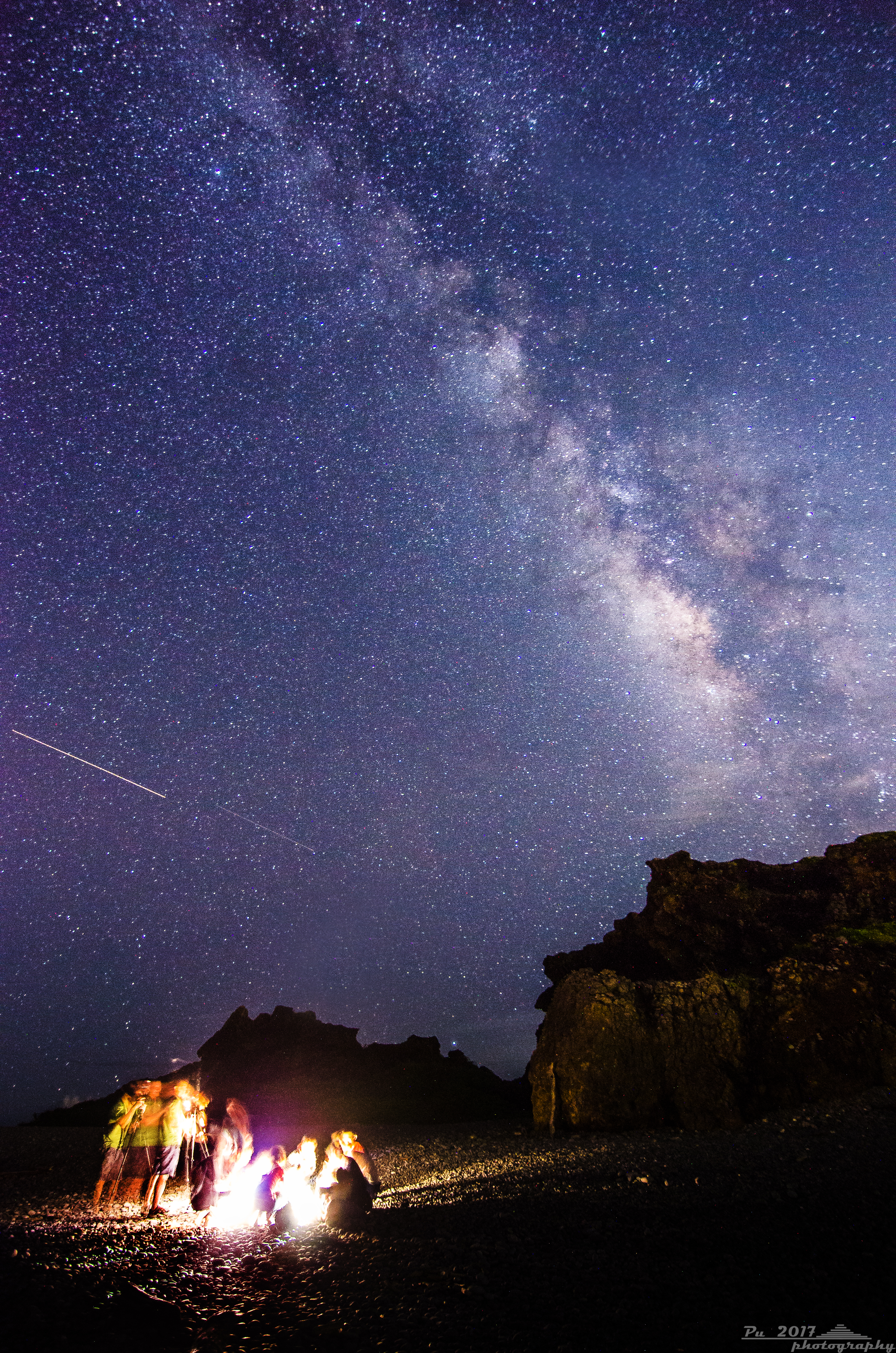 三仙台擁有太平洋壯闊海景，是海中觀星的美麗景點。（台東縣政府提供）