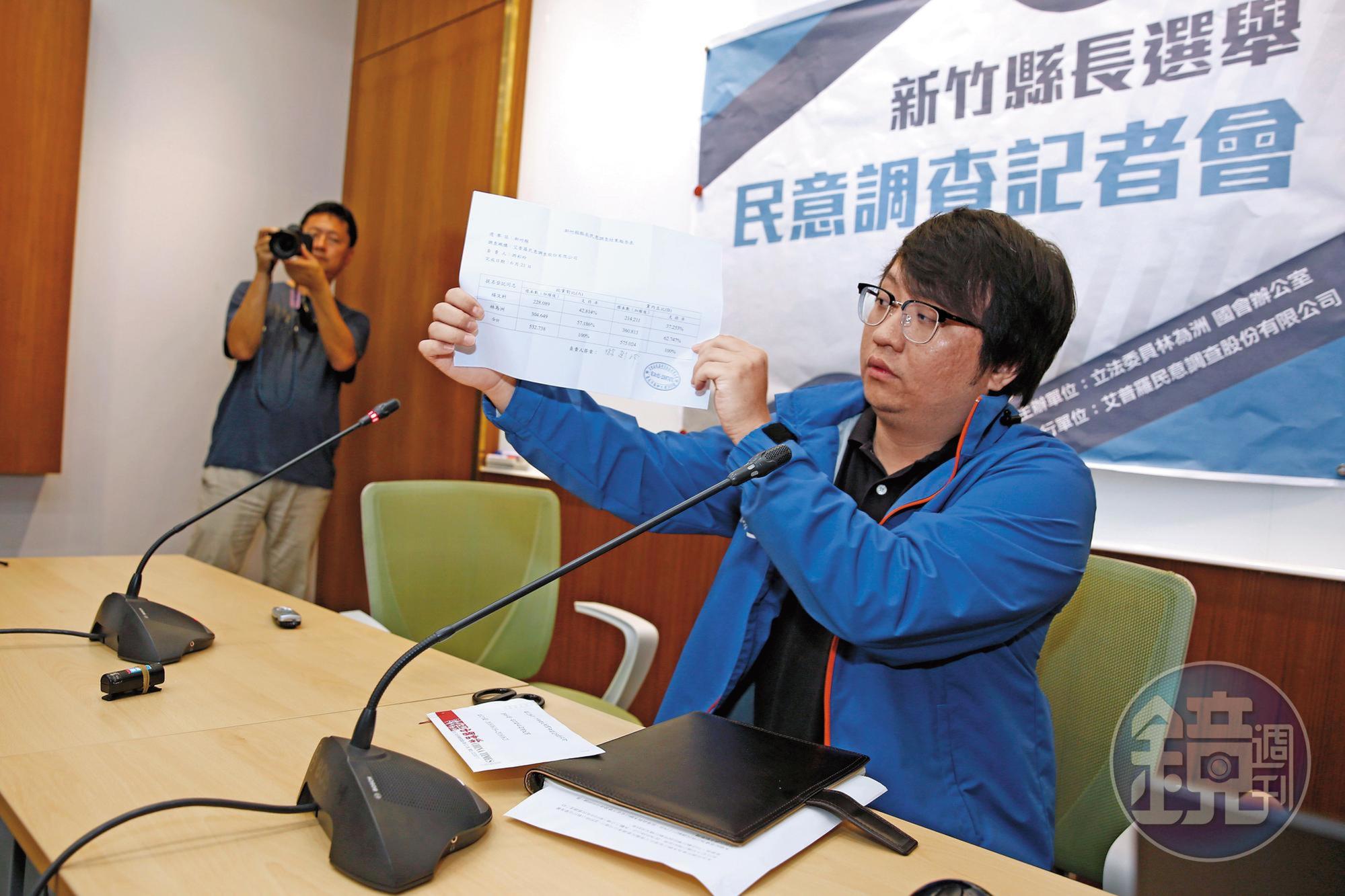 提名被做掉,國民黨立委林為洲堅持制度、奮戰到底。